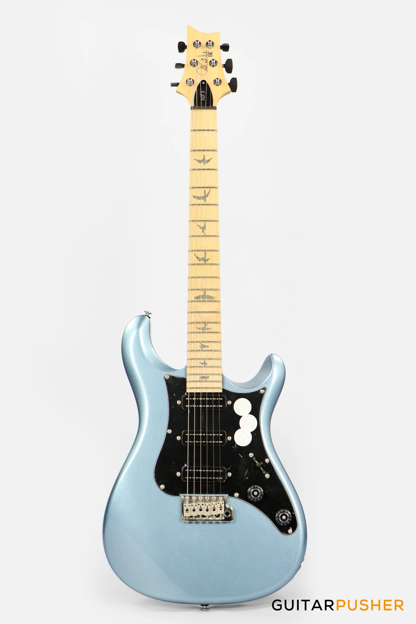 PRS Guitars SE NF3 Electric Guitar w/ Maple Fingerboard (Ice Blue Metallic) - Image 2