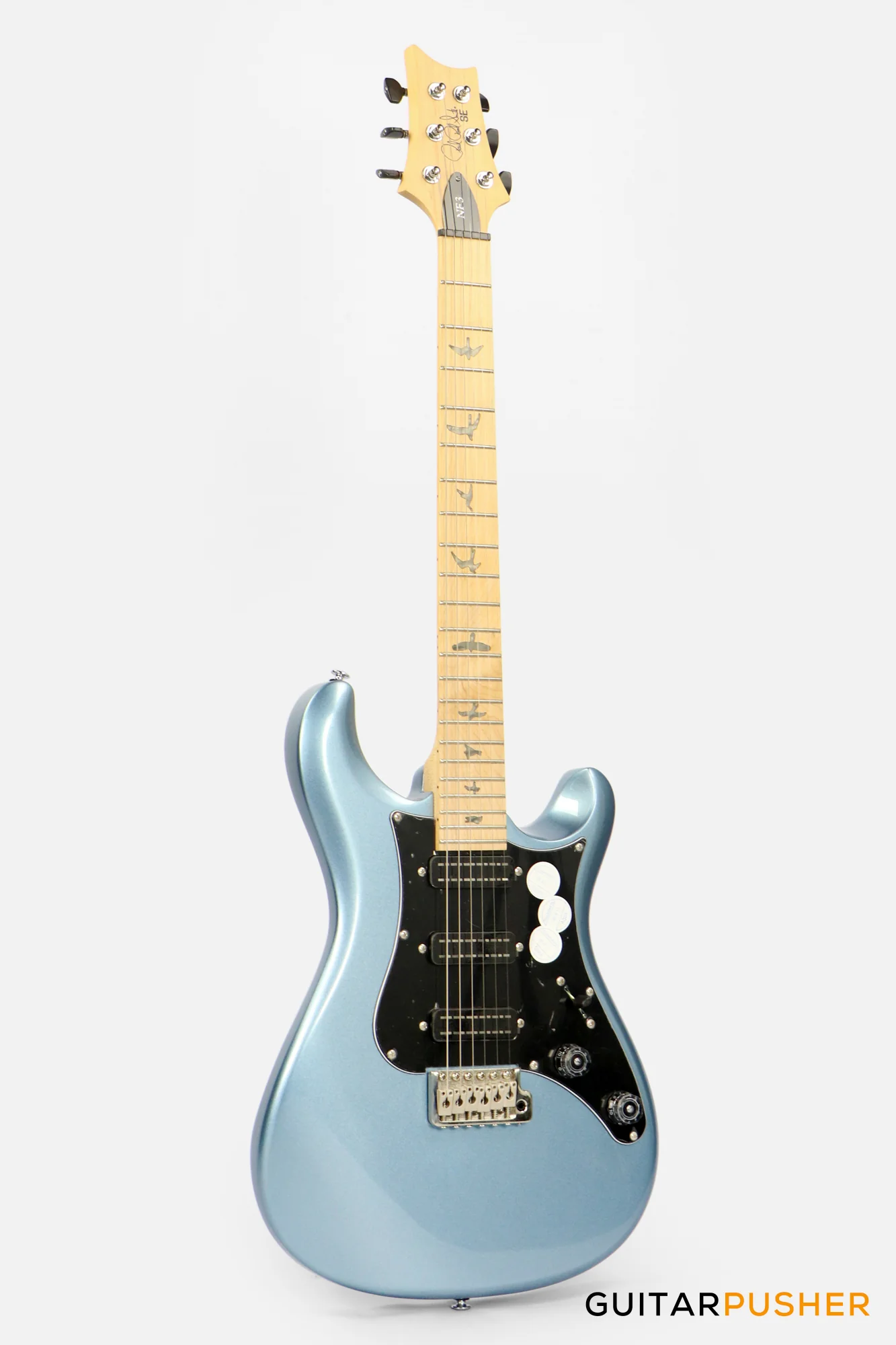 PRS Guitars SE NF3 Electric Guitar w/ Maple Fingerboard (Ice Blue Metallic) - Image 4