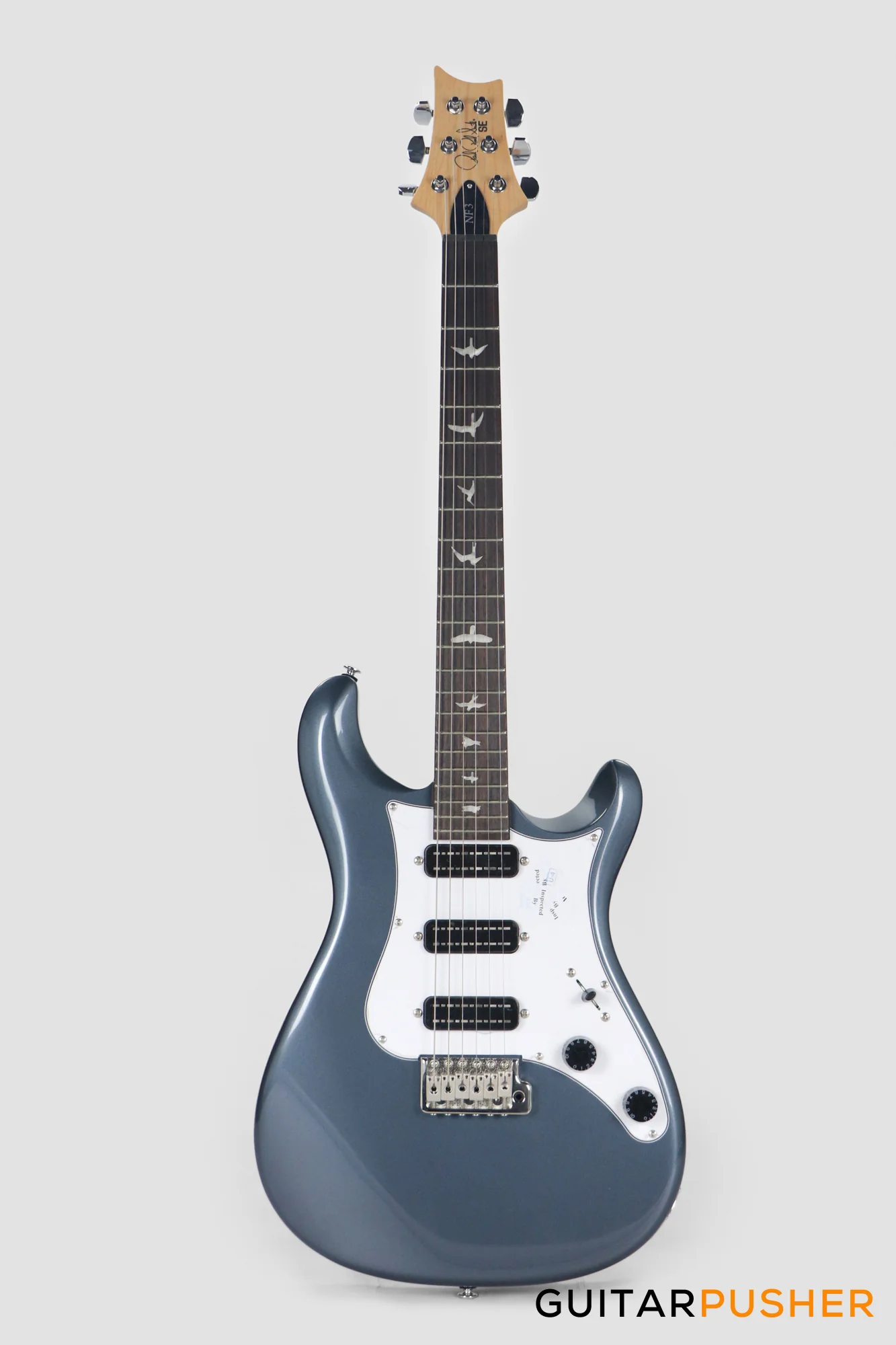 PRS Guitars SE NF3 Electric Guitar w/ Rosewood Fingerboard (Gun Metal Gray) - Image 2