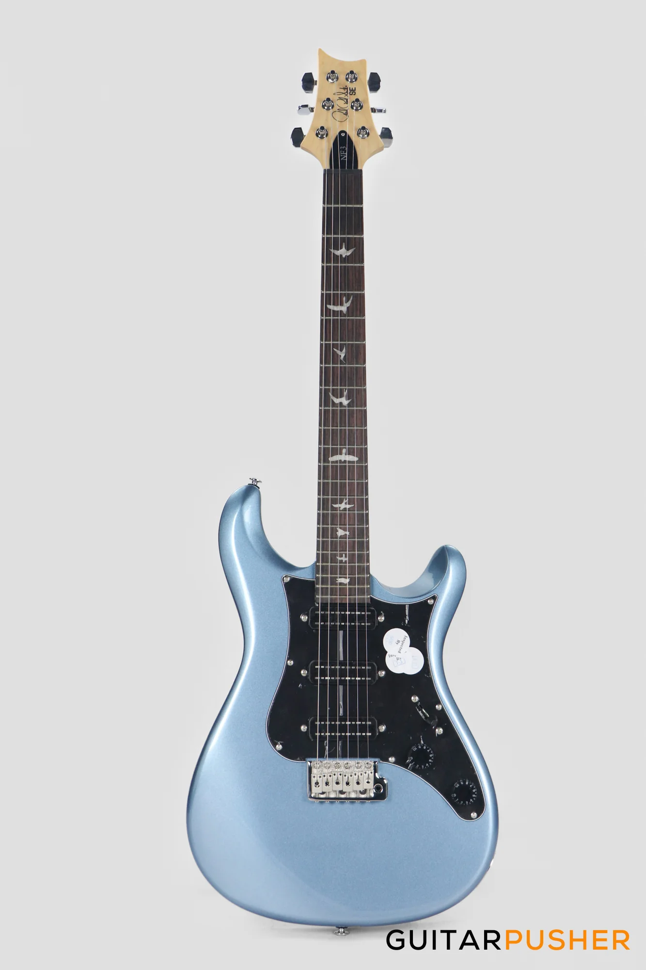 PRS Guitars SE NF3 Electric Guitar w/ Rosewood Fingerboard (Ice Blue Metallic) - Image 2