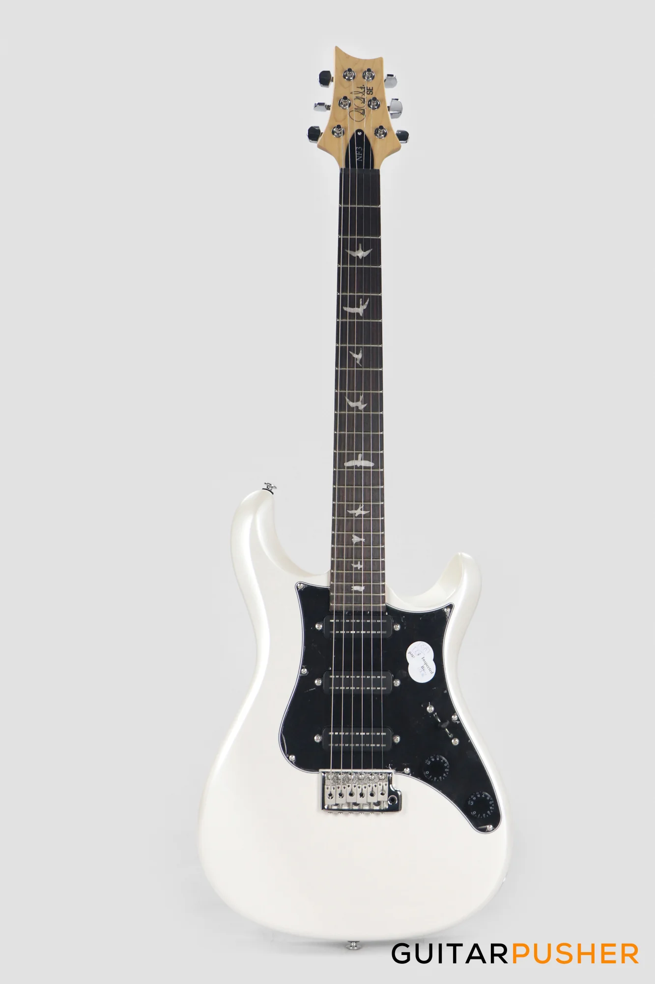PRS Guitars SE NF3 Electric Guitar w/ Rosewood Fingerboard (Pearl White) - Image 2
