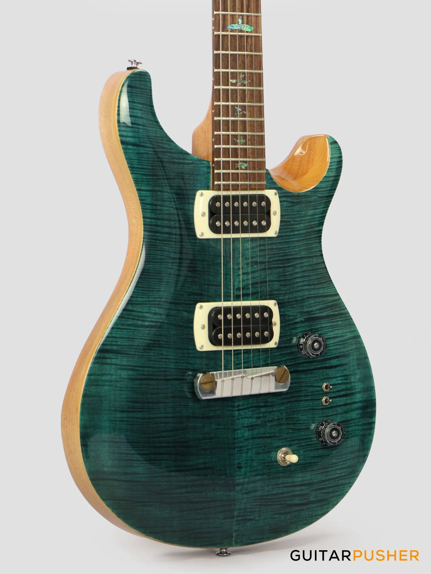 PRS Guitars SE Paul's Guitar Electric Guitar (Slate Blue) - Image 4