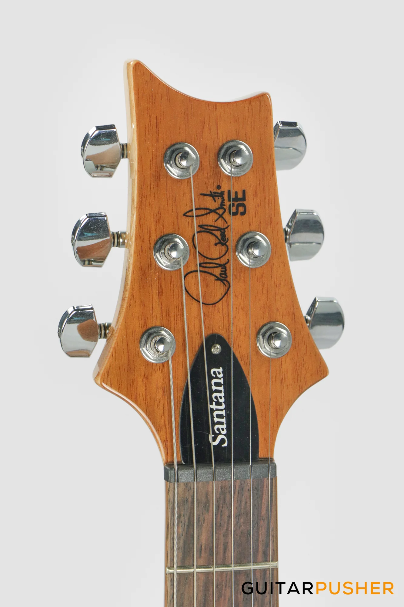PRS Guitars SE Santana Signature Electric Guitar (Santana Yellow) - Image 5
