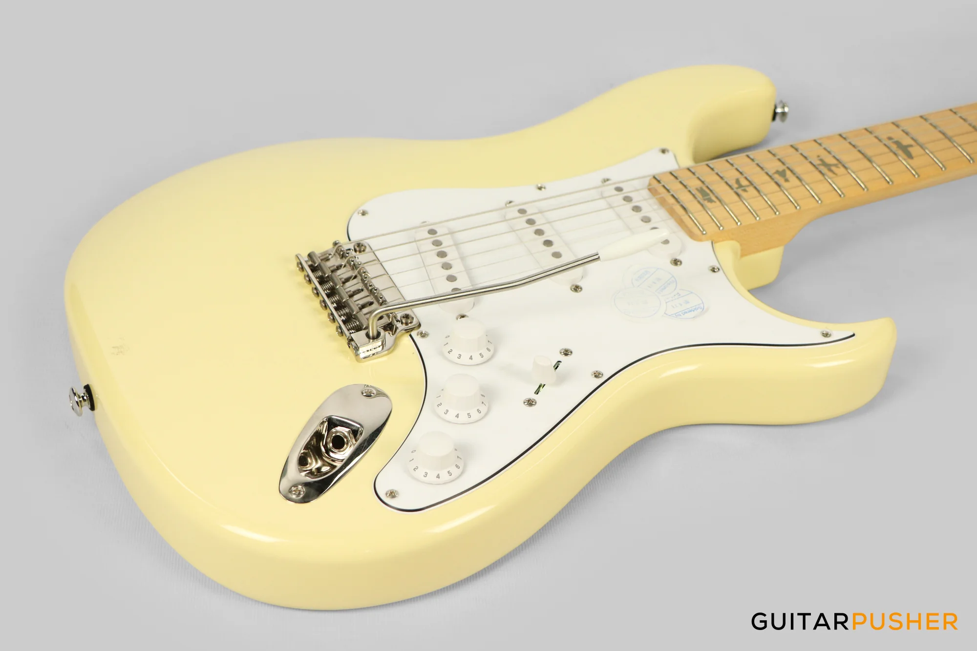PRS Guitars SE Silver Sky Electric Guitar w/ Maple Fingerboard (Moon White) - Image 10