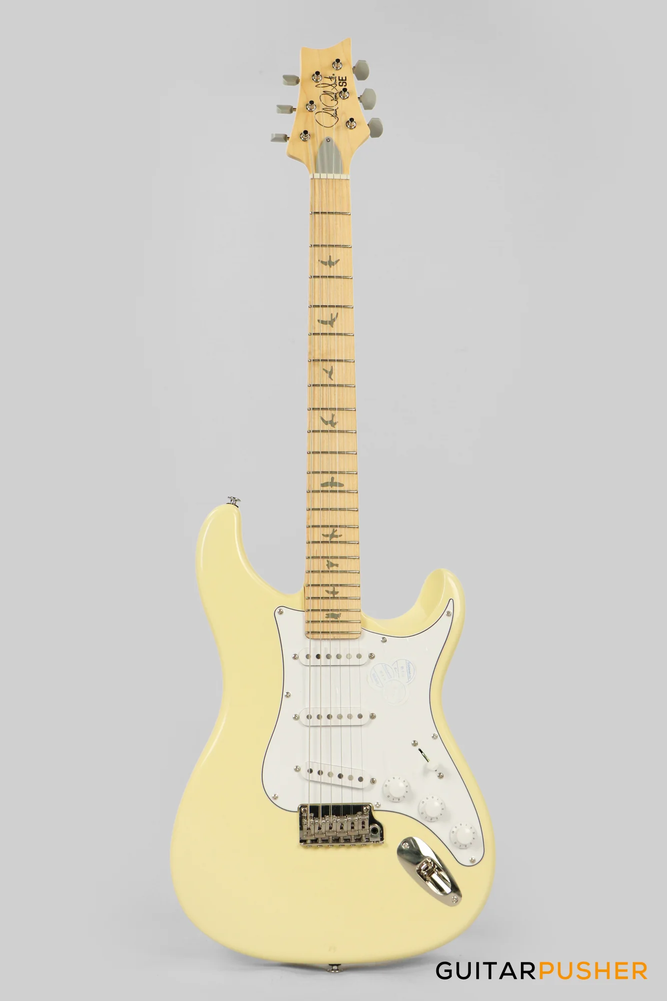 PRS Guitars SE Silver Sky Electric Guitar w/ Maple Fingerboard (Moon White) - Image 2