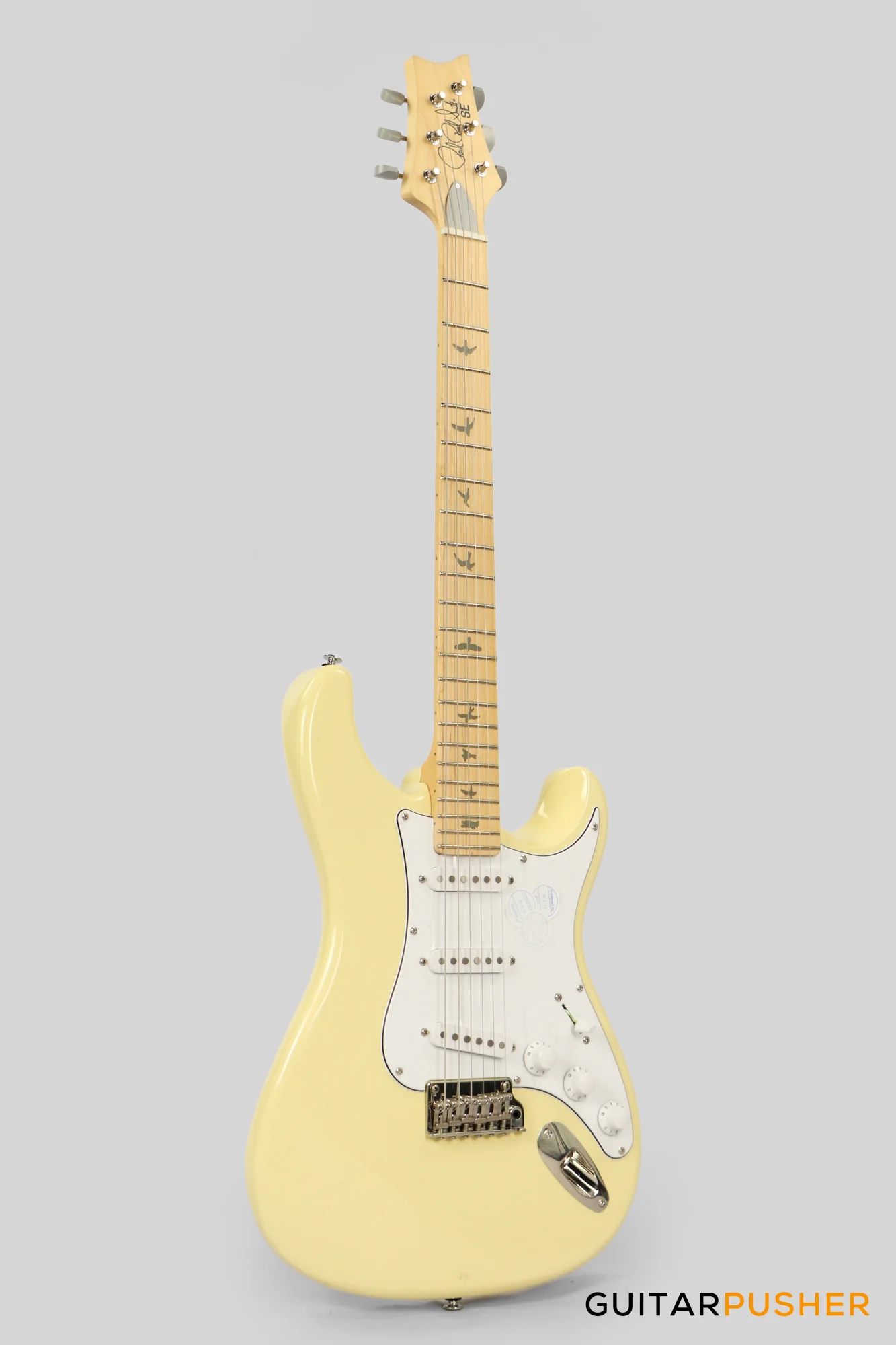 PRS Guitars SE Silver Sky Electric Guitar w/ Maple Fingerboard (Moon White) - Image 4