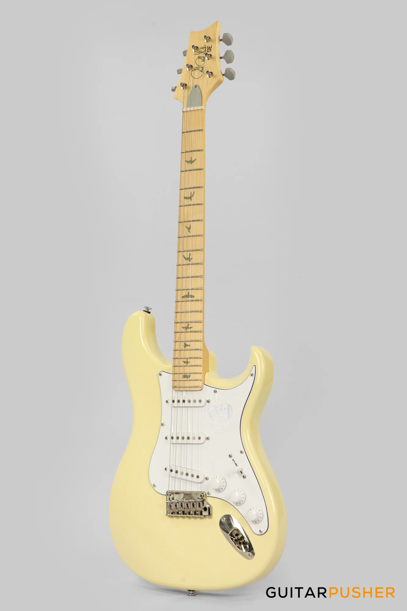 PRS Guitars SE Silver Sky Electric Guitar w/ Maple Fingerboard (Moon White) - Image 6