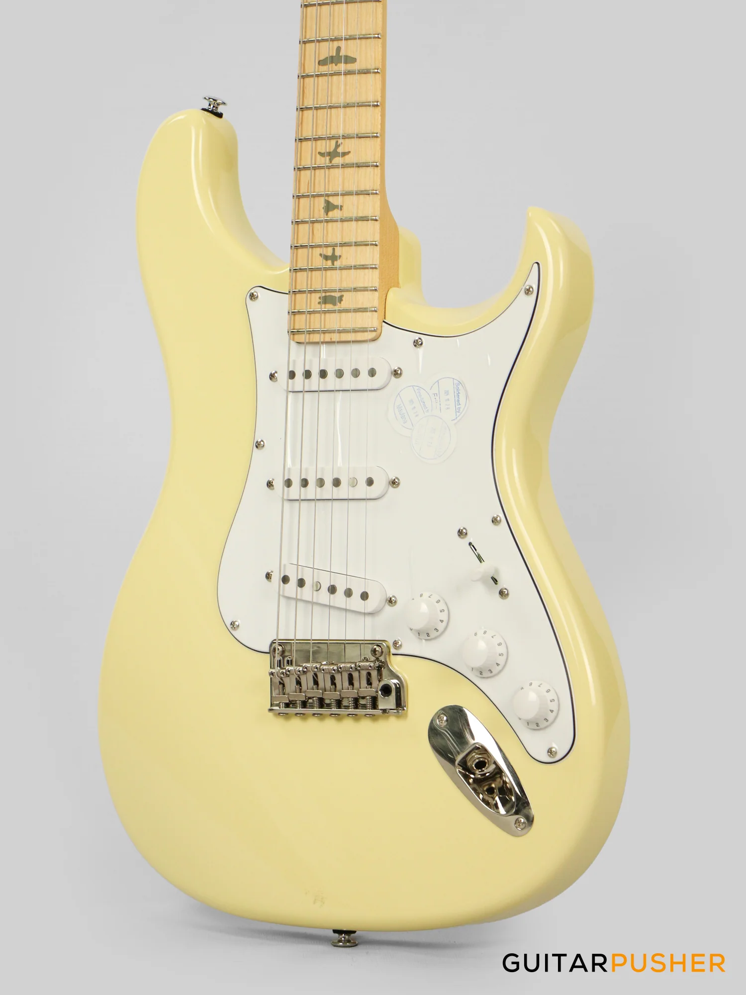 PRS Guitars SE Silver Sky Electric Guitar w/ Maple Fingerboard (Moon White) - Image 7