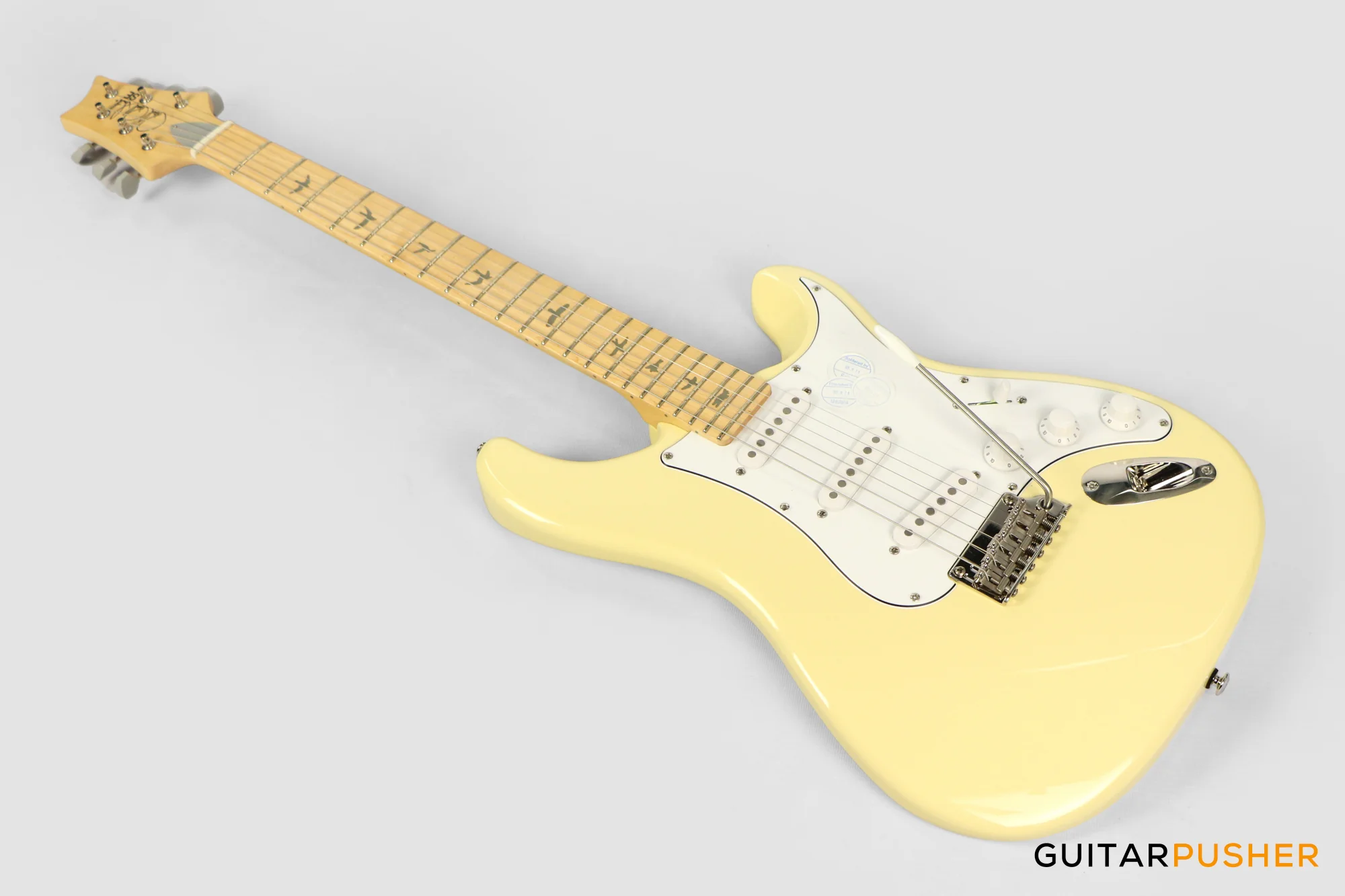 PRS Guitars SE Silver Sky Electric Guitar w/ Maple Fingerboard (Moon White) - Image 8