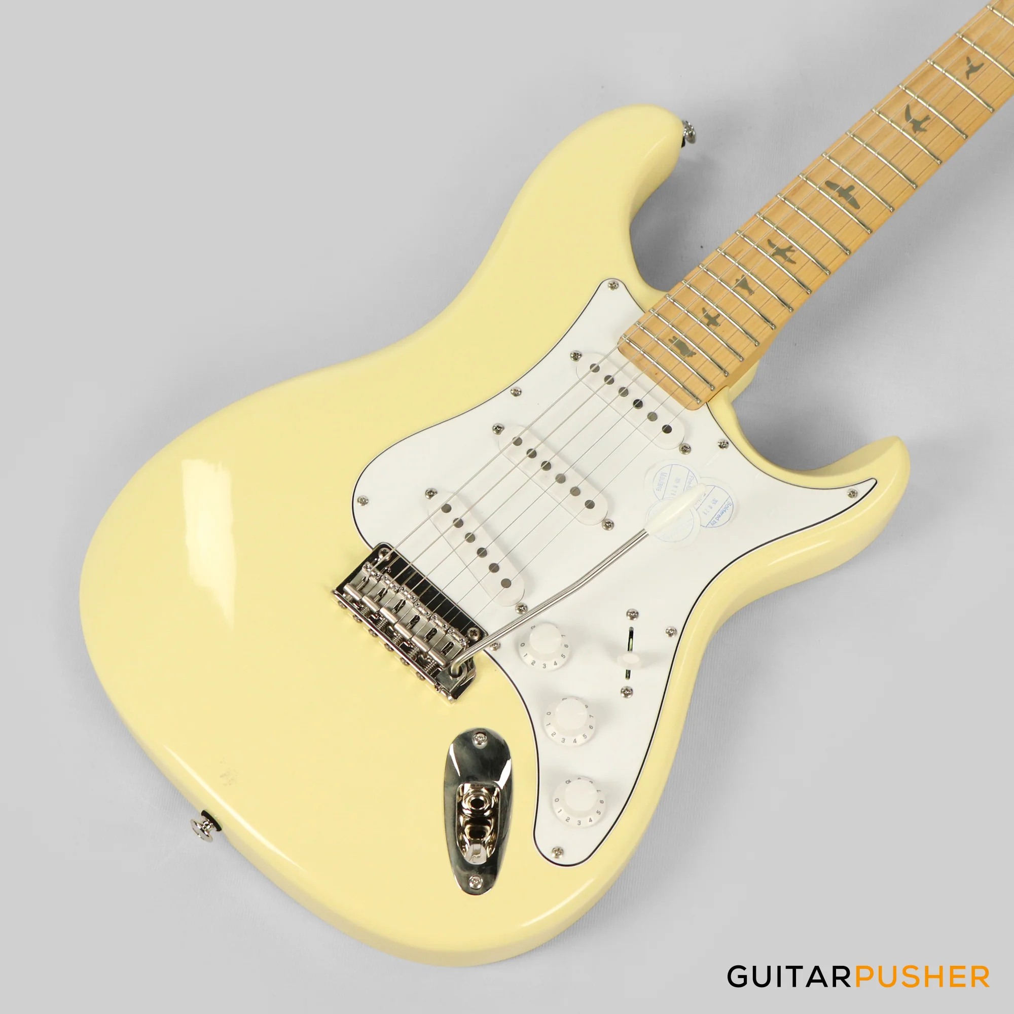 PRS Guitars SE Silver Sky Electric Guitar w/ Maple Fingerboard (Moon White) - Image 9