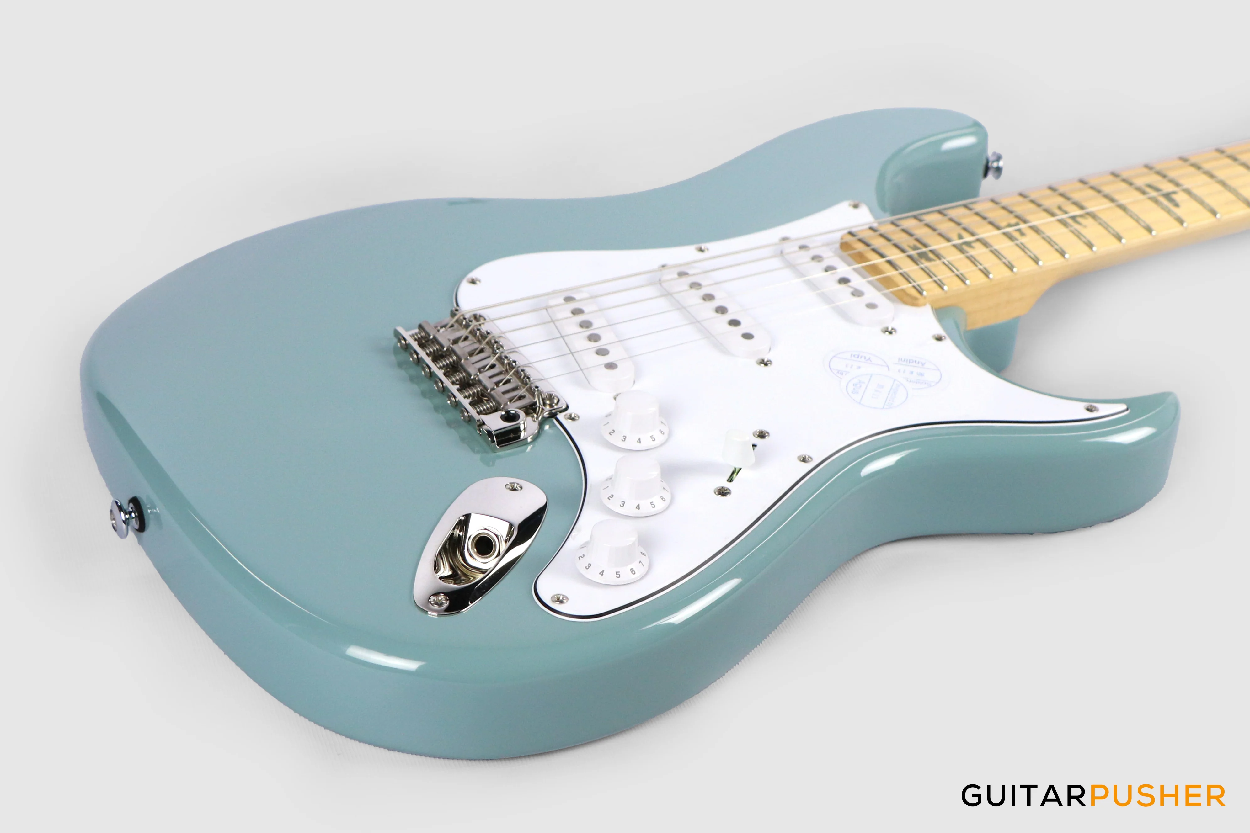 PRS Guitars SE Silver Sky Electric Guitar w/ Maple Fingerboard (Stone Blue) - Image 11