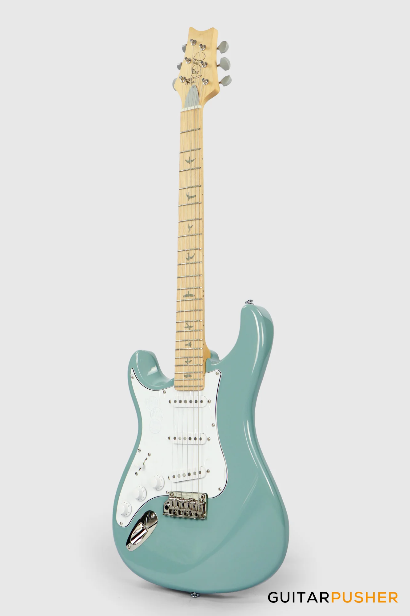 PRS Guitars SE Silver Sky Electric Guitar w/ Maple Fingerboard (Stone Blue) - LEFT HAND - Image 7