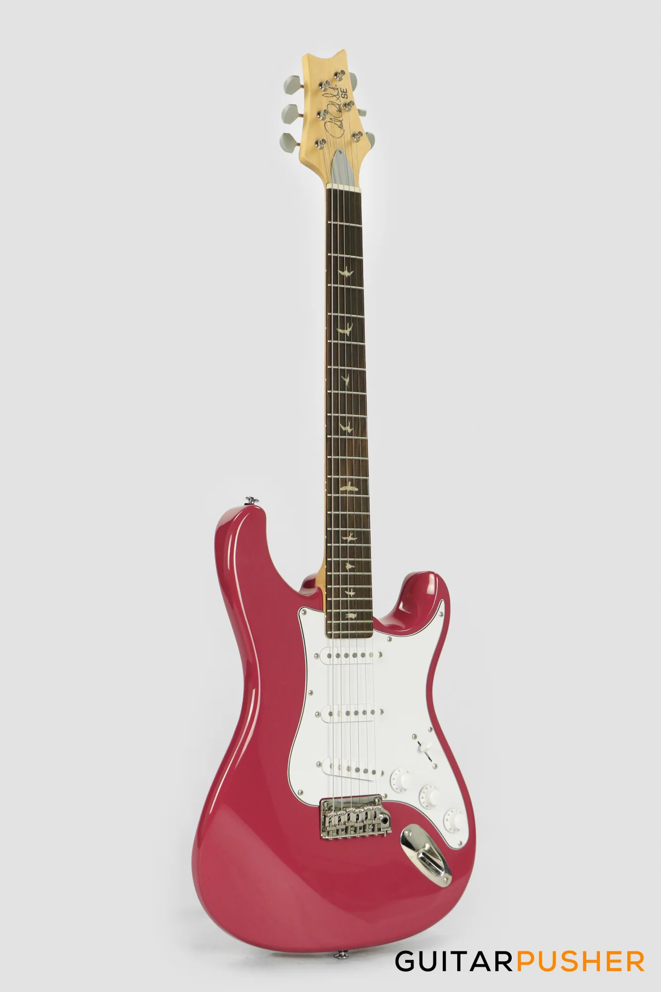 PRS Guitars SE Silver Sky Electric Guitar w/ Rosewood Fingerboard (Dragon Fruit) - Image 4