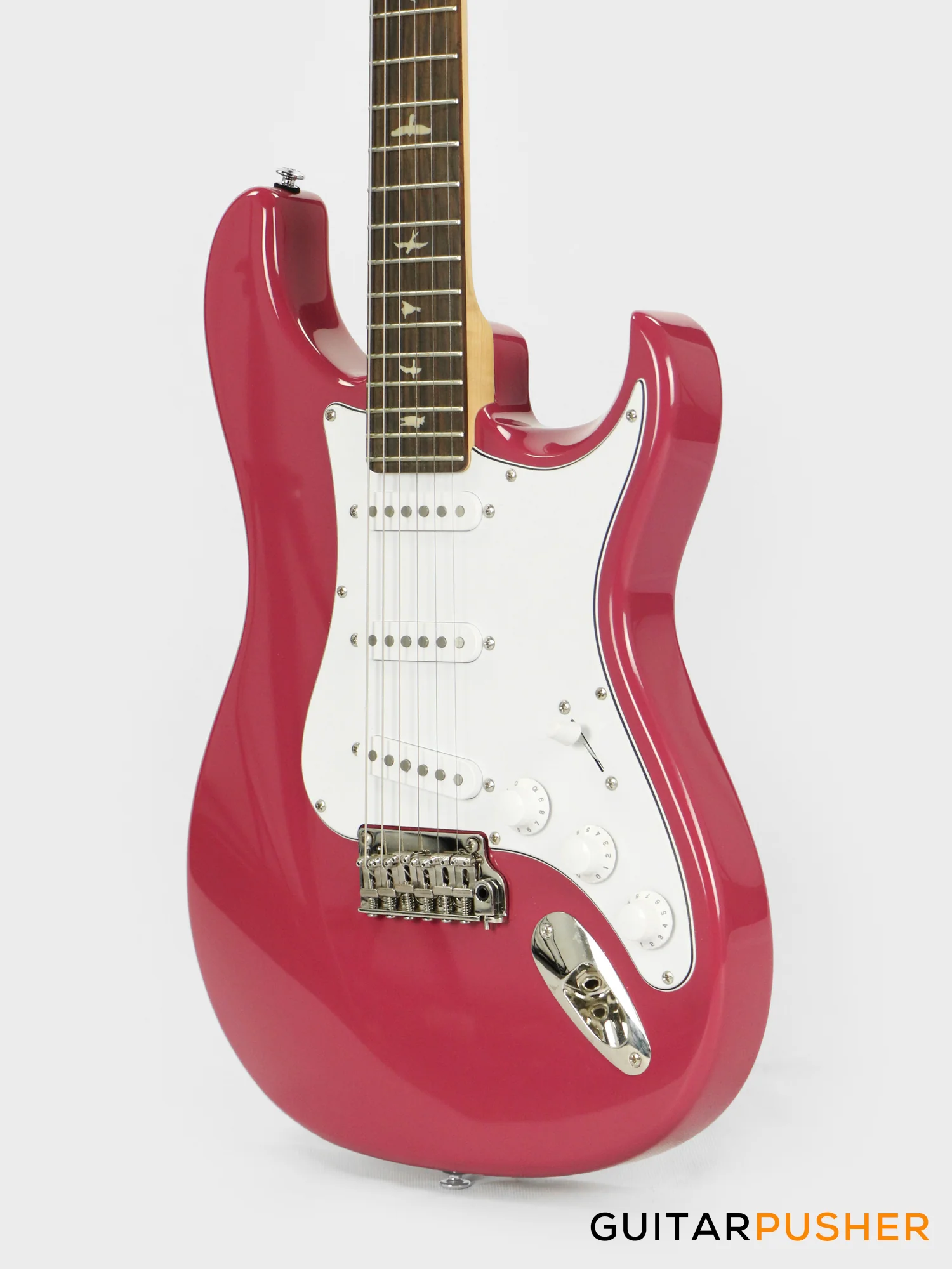 PRS Guitars SE Silver Sky Electric Guitar w/ Rosewood Fingerboard (Dragon Fruit) - Image 9