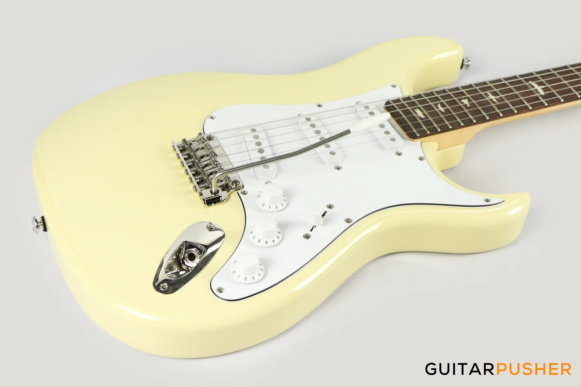 PRS Guitars SE Silver Sky Electric Guitar w/ Rosewood Fingerboard (Moon White) - Image 12