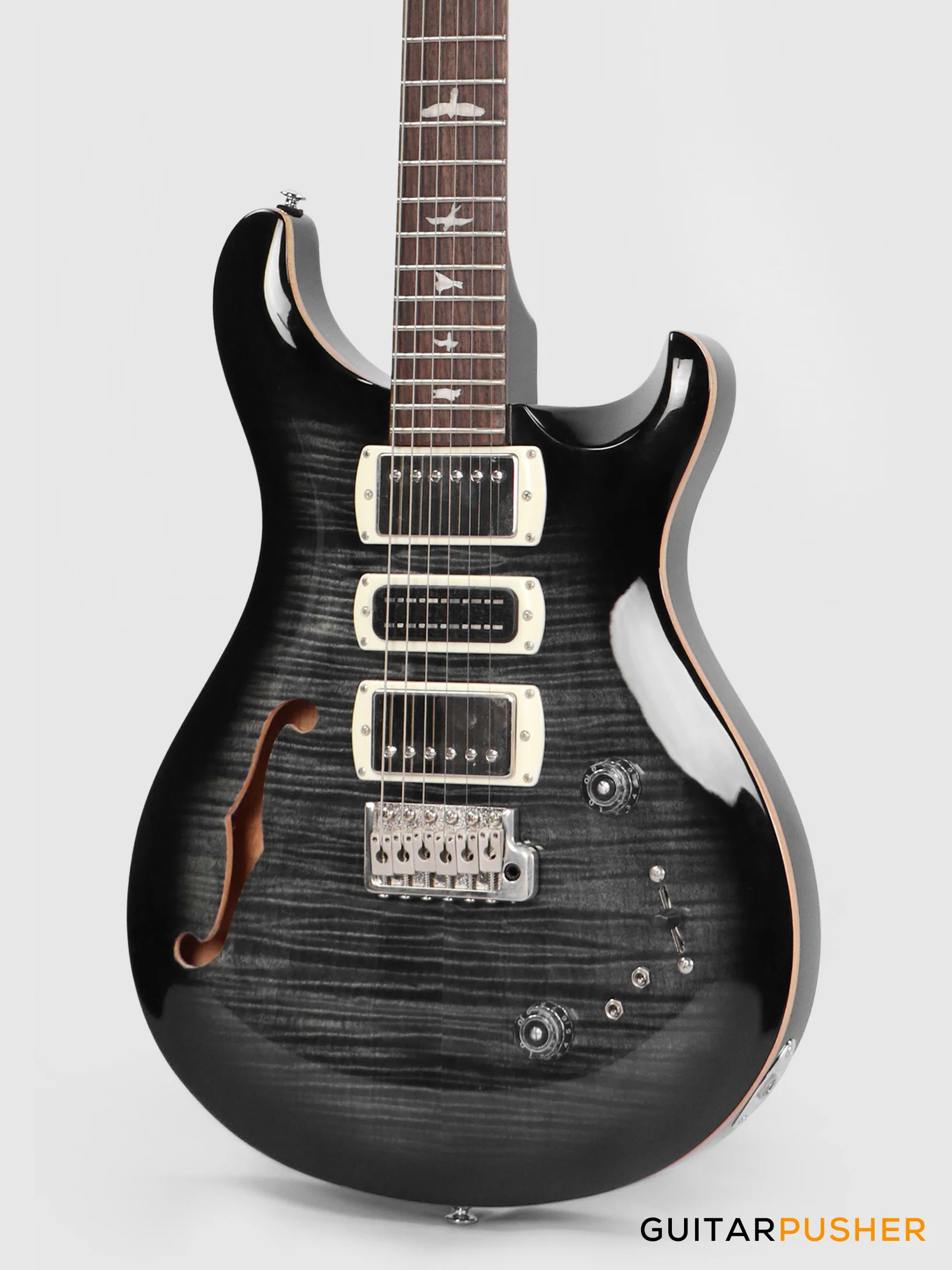 PRS Guitars SE Special Semi-Hollow Electric Guitar (Charcoal Burst) - Image 2