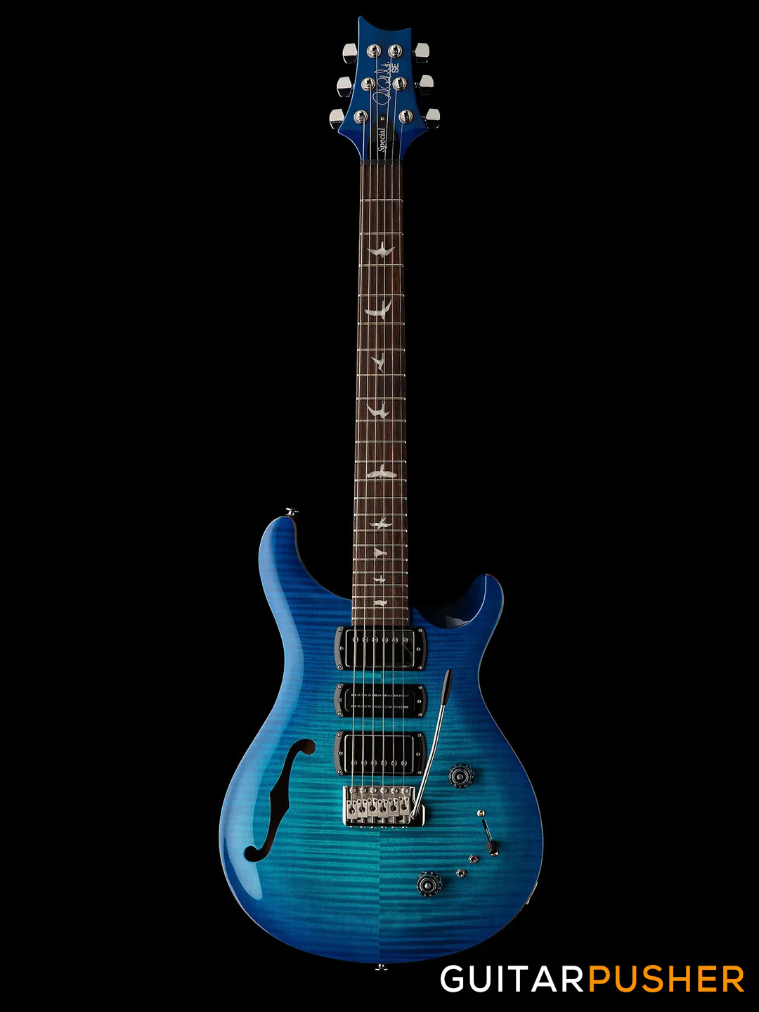 PRS Guitars SE Special Semi-Hollow Electric Guitar (Lake Blue) - Image 2