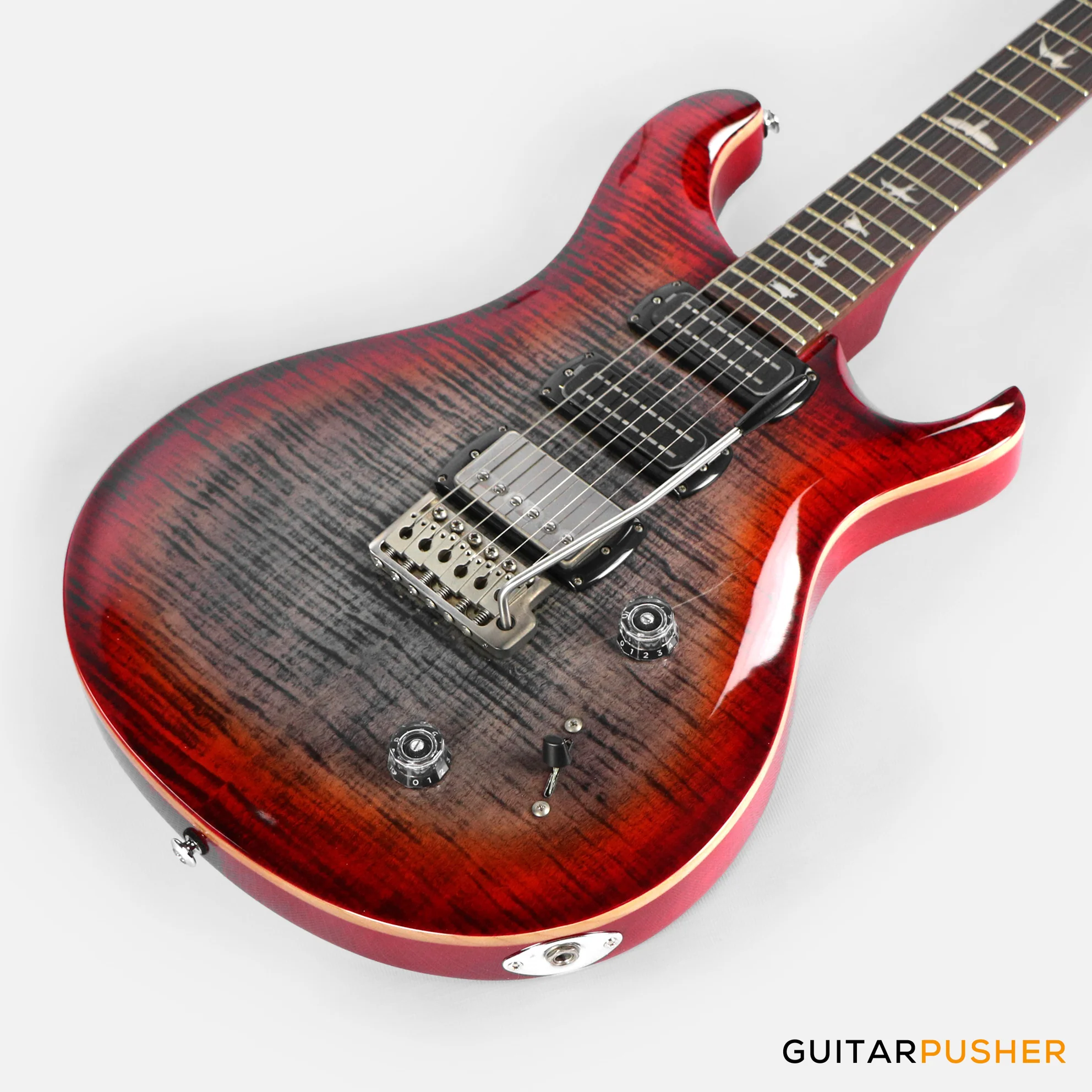 PRS Guitars SE Studio Electric Guitar w/ Rosewood Fingerboard (Charcoal Cherry Burst) - Image 10