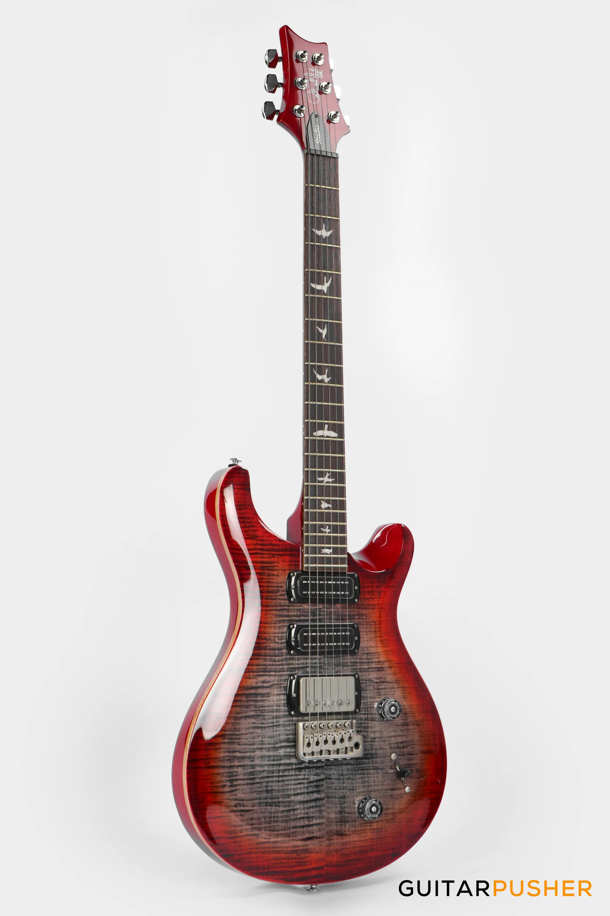 PRS Guitars SE Studio Electric Guitar w/ Rosewood Fingerboard (Charcoal Cherry Burst) - Image 4