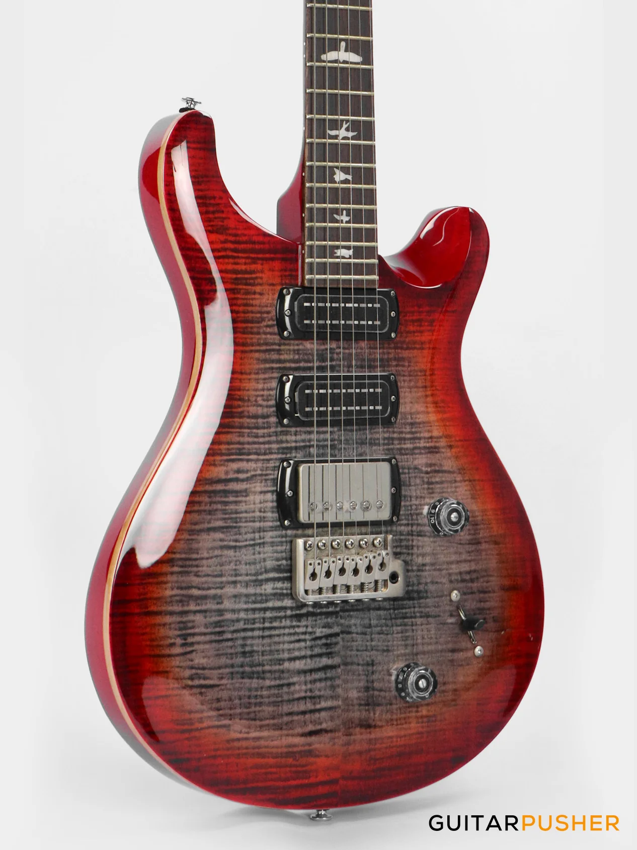 PRS Guitars SE Studio Electric Guitar w/ Rosewood Fingerboard (Charcoal Cherry Burst) - Image 5