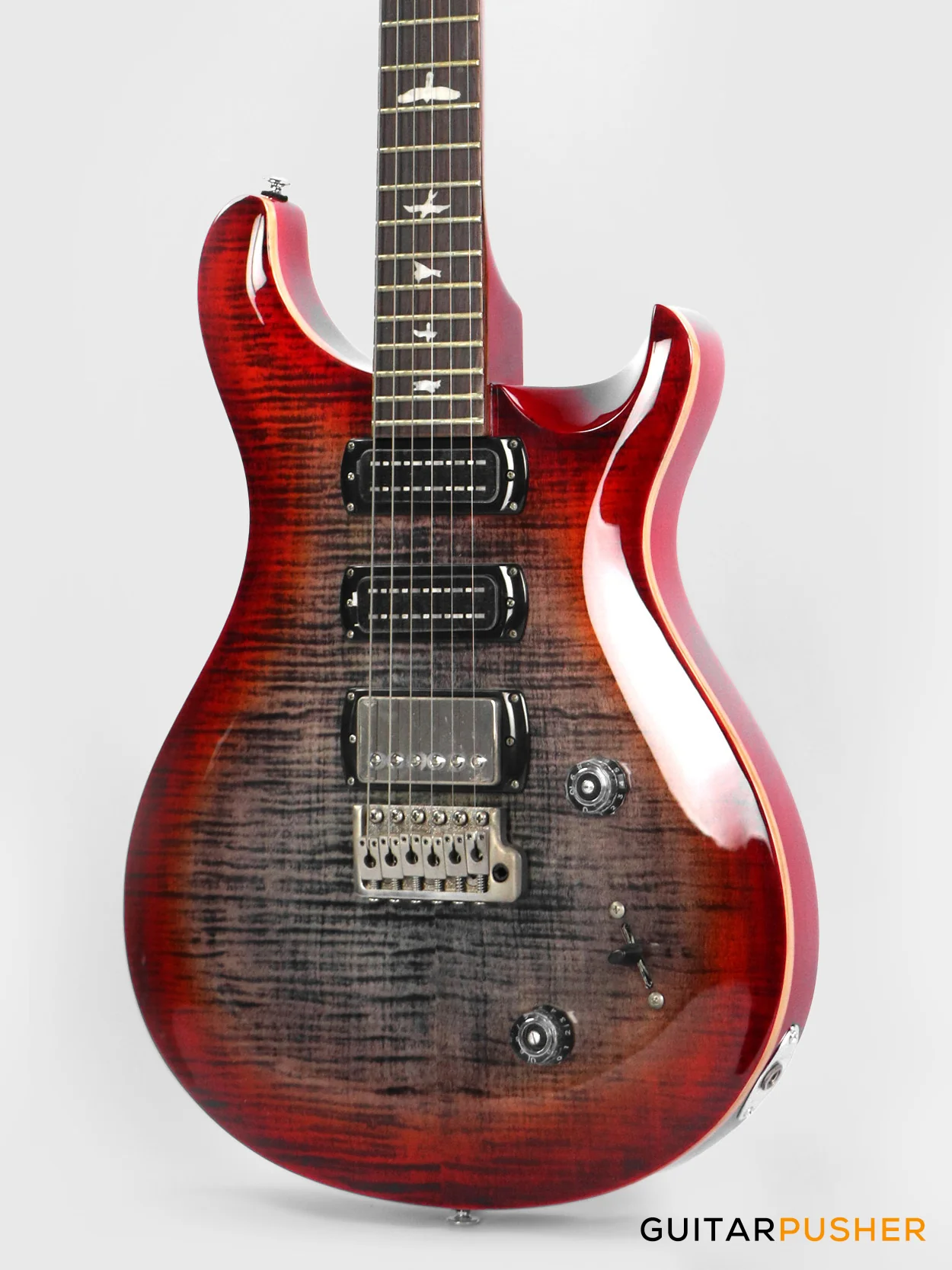 PRS Guitars SE Studio Electric Guitar w/ Rosewood Fingerboard (Charcoal Cherry Burst) - Image 9