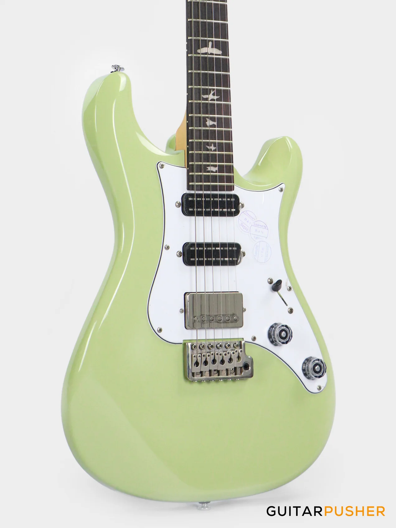 PRS Guitars SE Studio Standard Electric Guitar w/ Rosewood Fingerboard (Sage Green) - Image 4