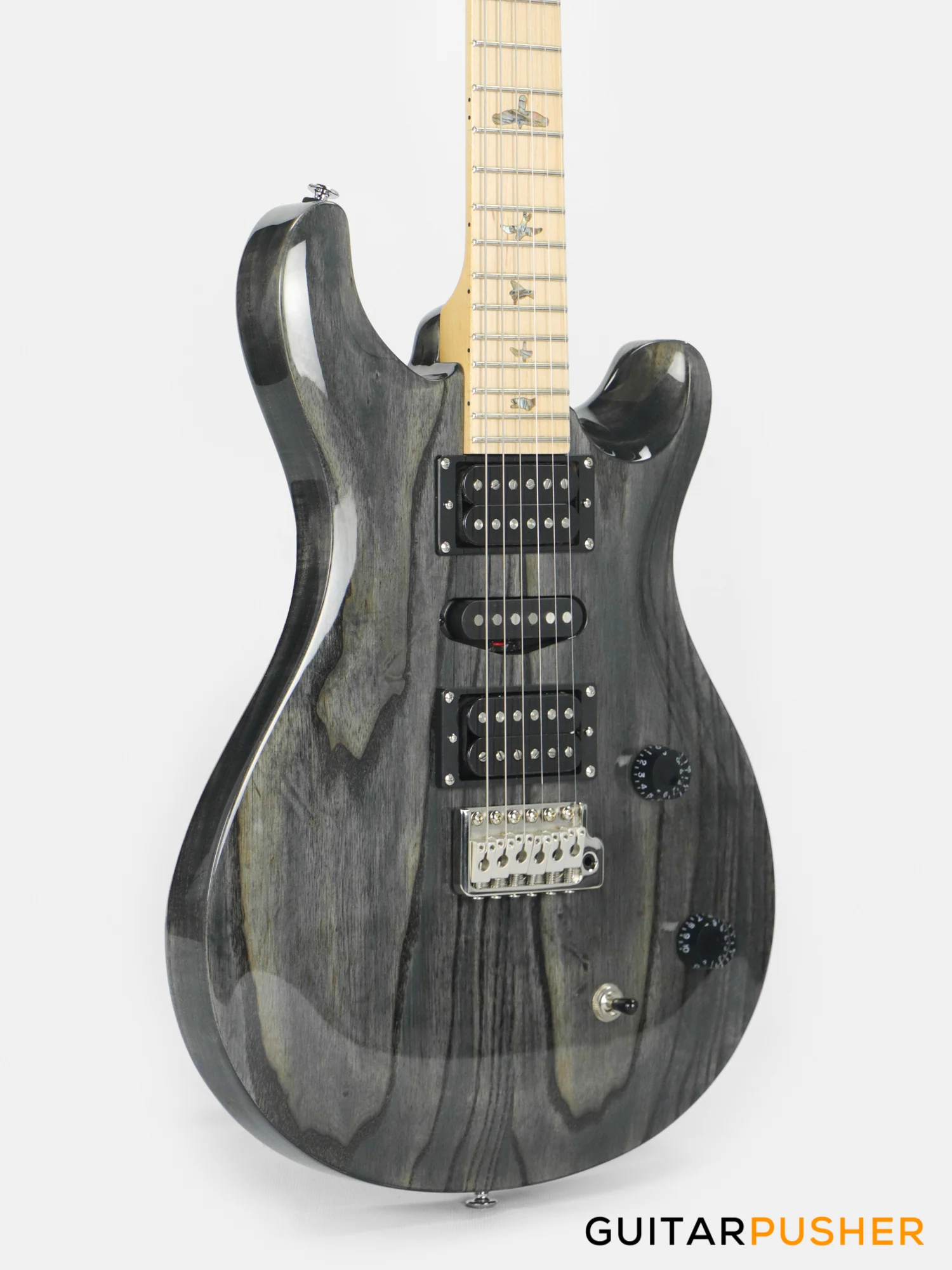 PRS Guitars SE Swamp Ash Special Electric Guitar (Charcoal) - Image 4