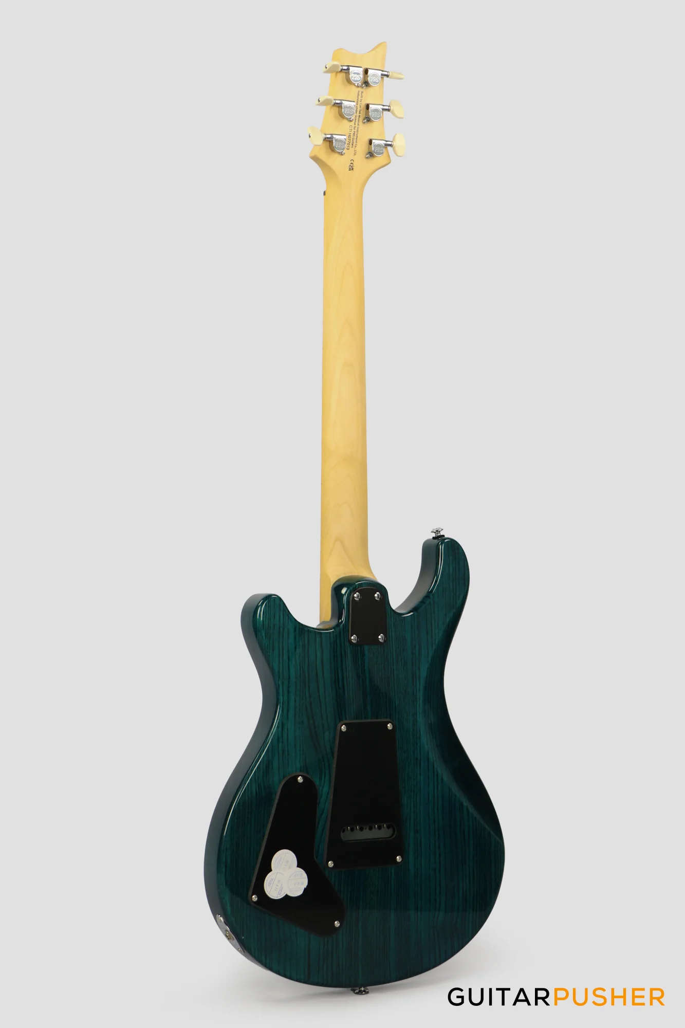 PRS Guitars SE Swamp Ash Special Electric Guitar (Iri Blue) - Image 6