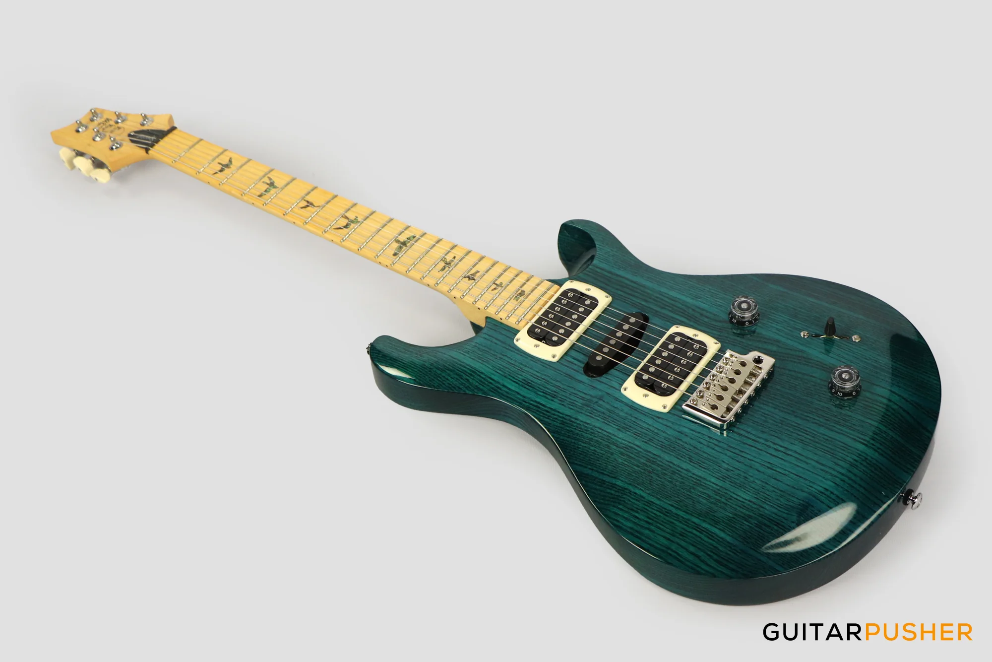 PRS Guitars SE Swamp Ash Special Electric Guitar (Iri Blue) - Image 9