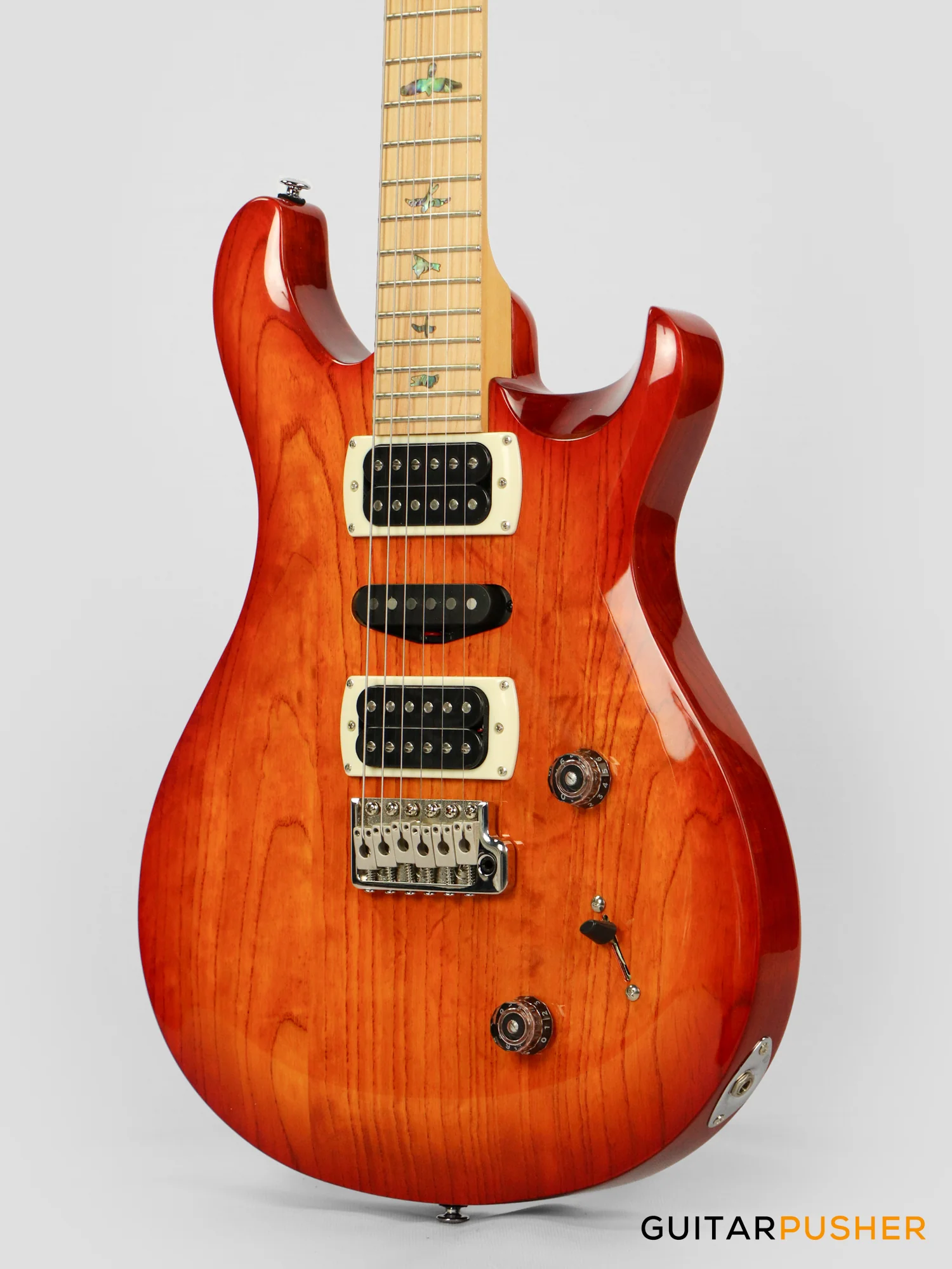 PRS Guitars SE Swamp Ash Special Electric Guitar (Vintage Sunburst) - Image 8