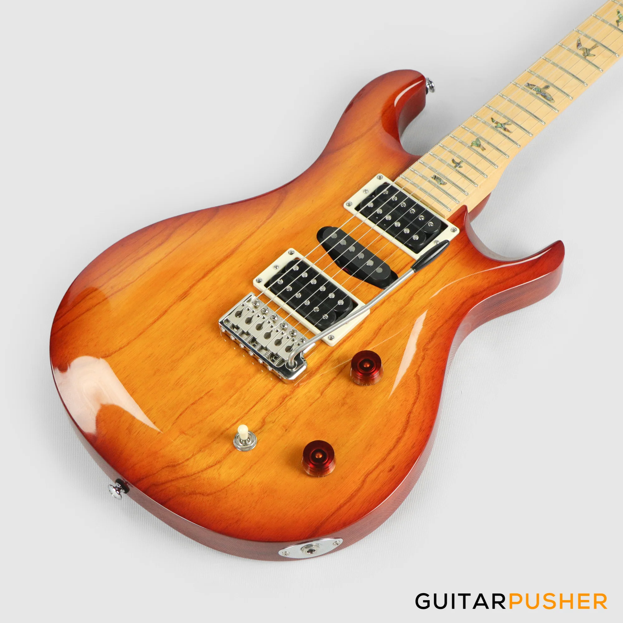 PRS Guitars SE Swamp Ash Special Electric Guitar (Vintage Sunburst) - Image 11