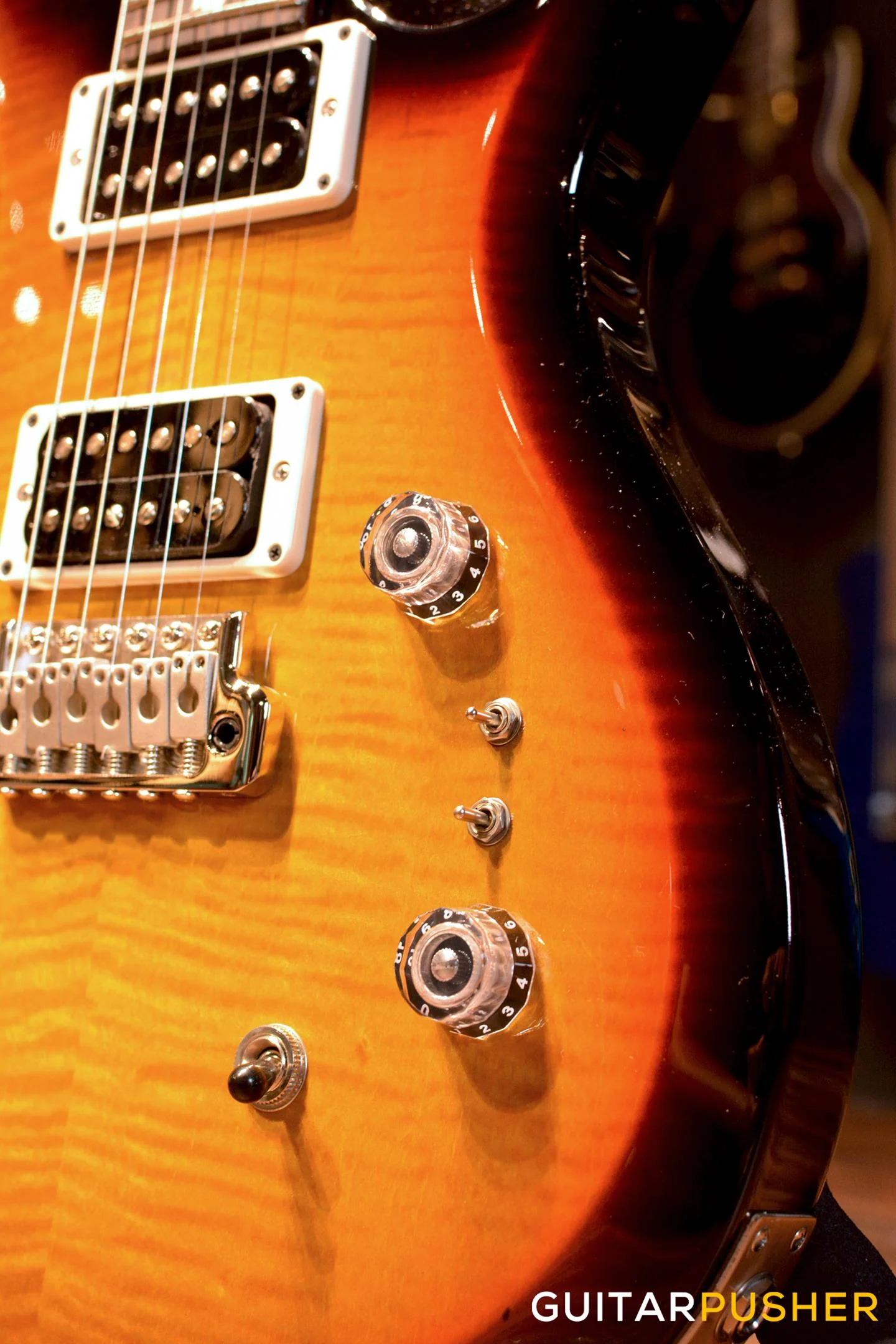 PRS Guitars USA 35th Anniversary S2 Custom 24 McCarty Tobacco Sunburst - Image 3
