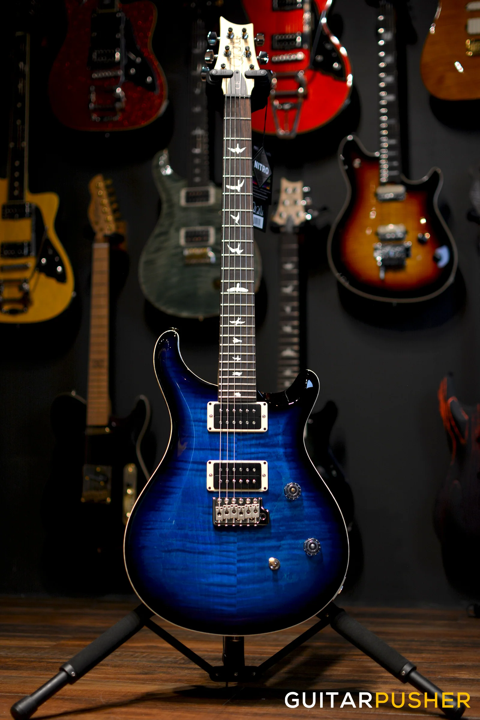 PRS Guitars USA Bolt-On CE 24 Blue Smokeburst - Image 10