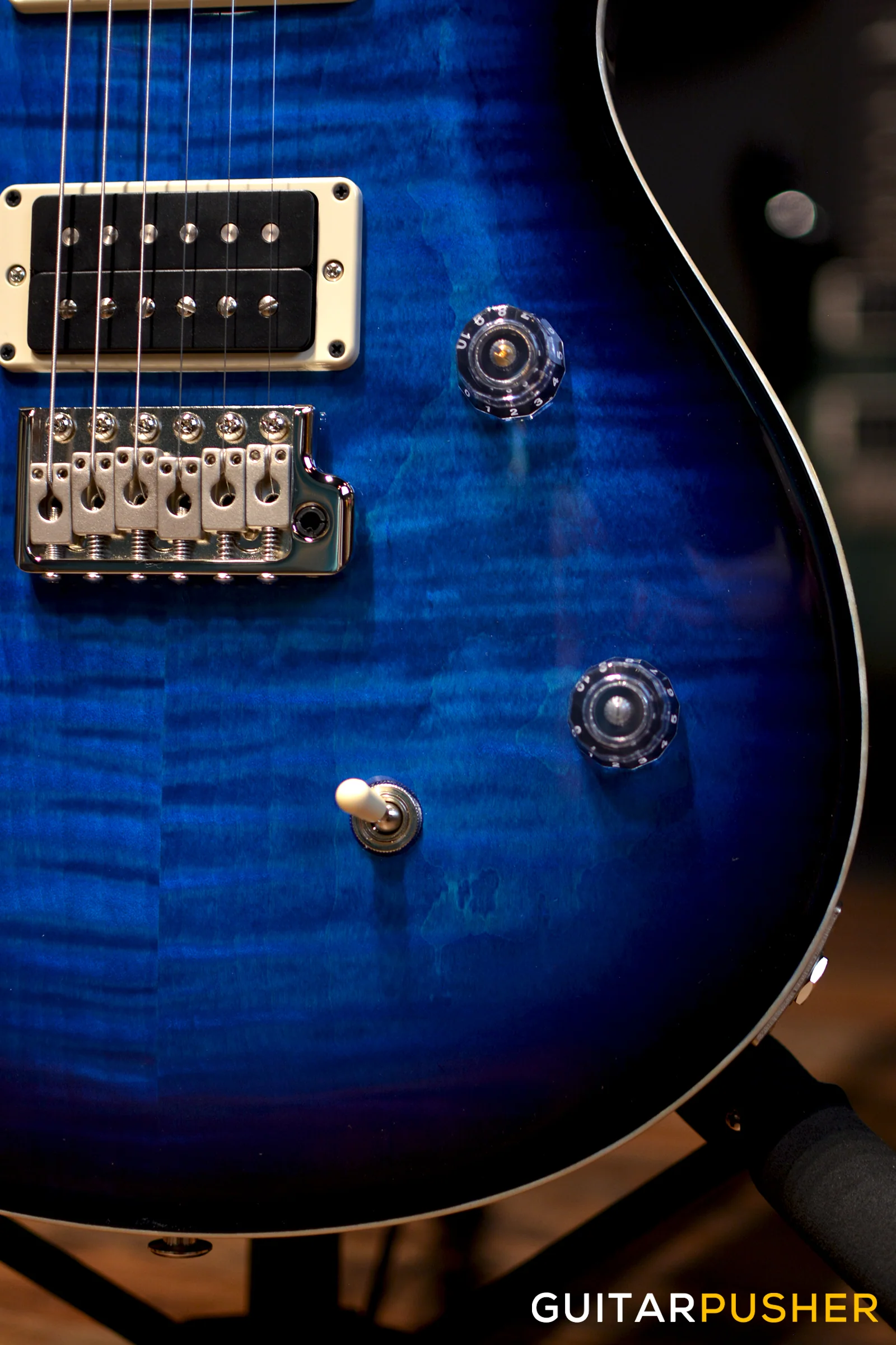 PRS Guitars USA Bolt-On CE 24 Blue Smokeburst - Image 3