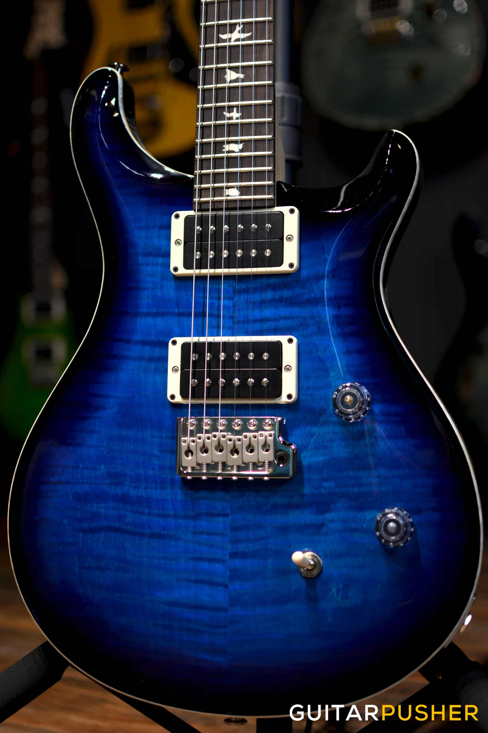 PRS Guitars USA Bolt-On CE 24 Blue Smokeburst - Image 4