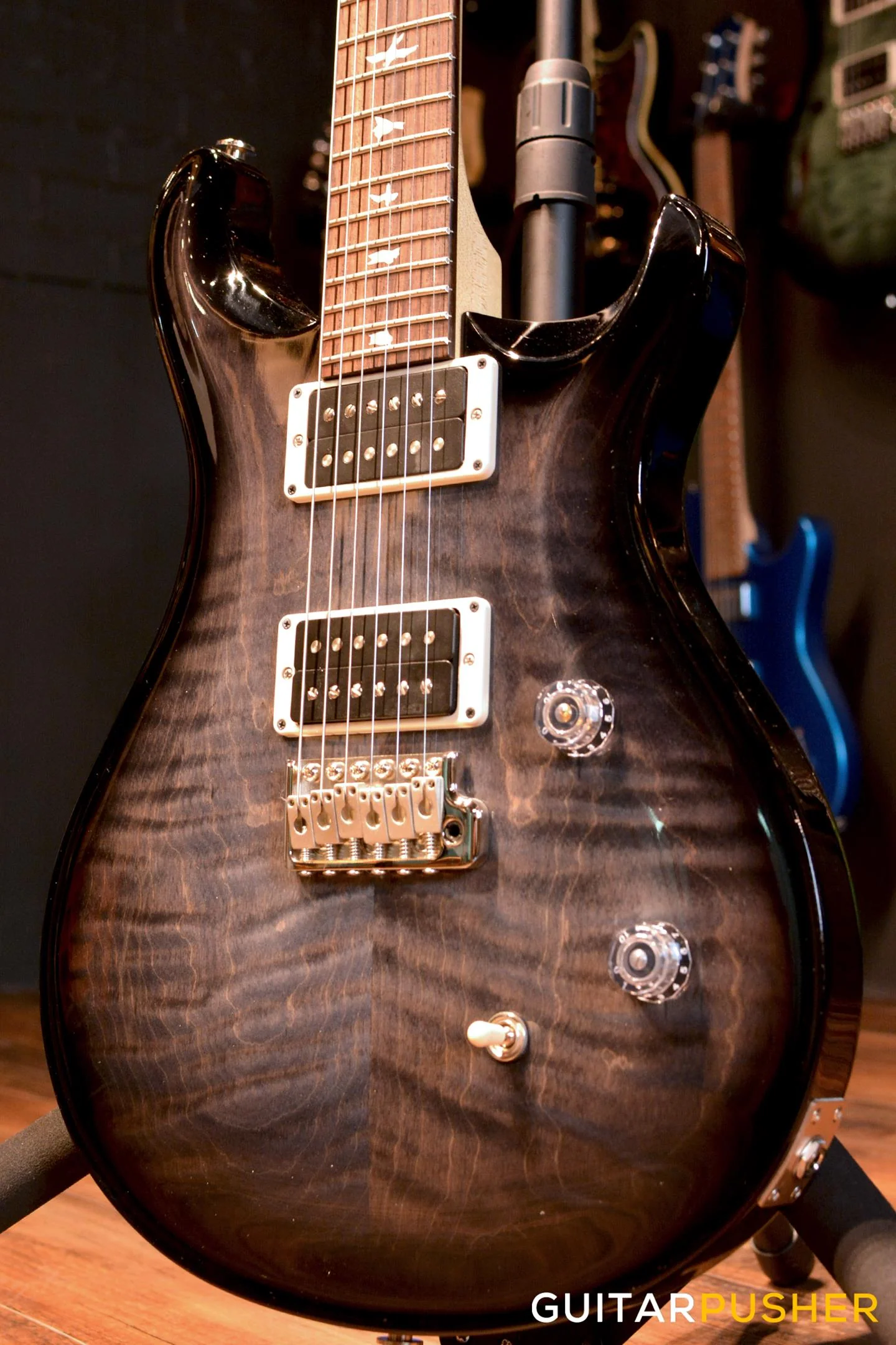 PRS Guitars USA Bolt-On CE 24 Charcoal Burst - Image 3