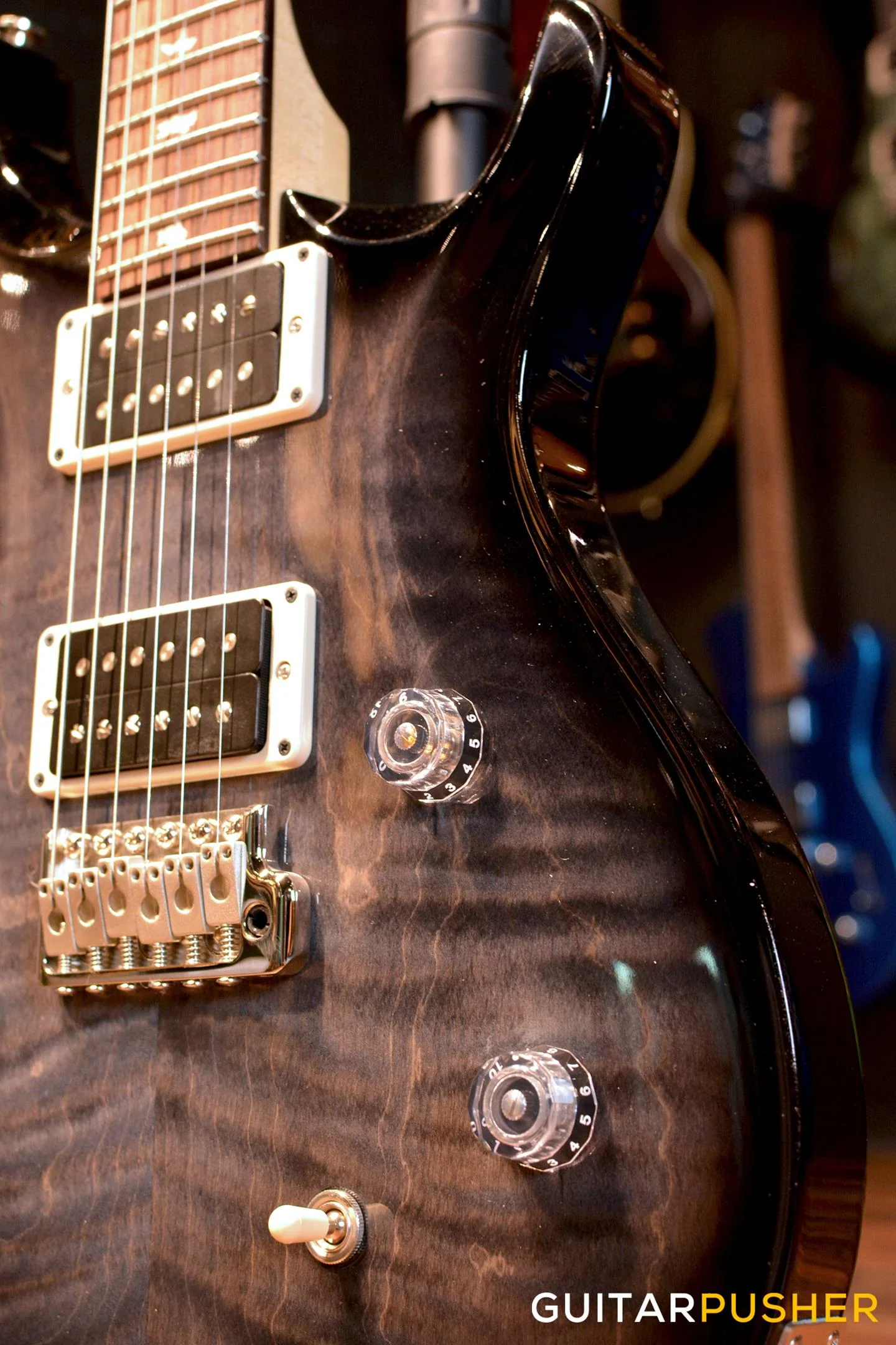 PRS Guitars USA Bolt-On CE 24 Charcoal Burst - Image 4