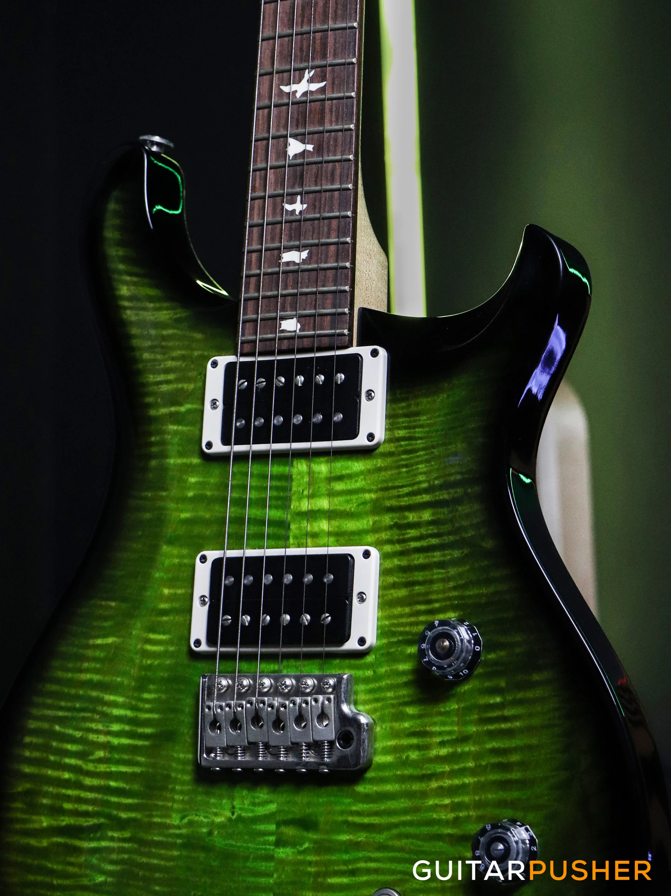 PRS Guitars USA Bolt-On CE 24 Eriza Verde Smokeburst - Image 4