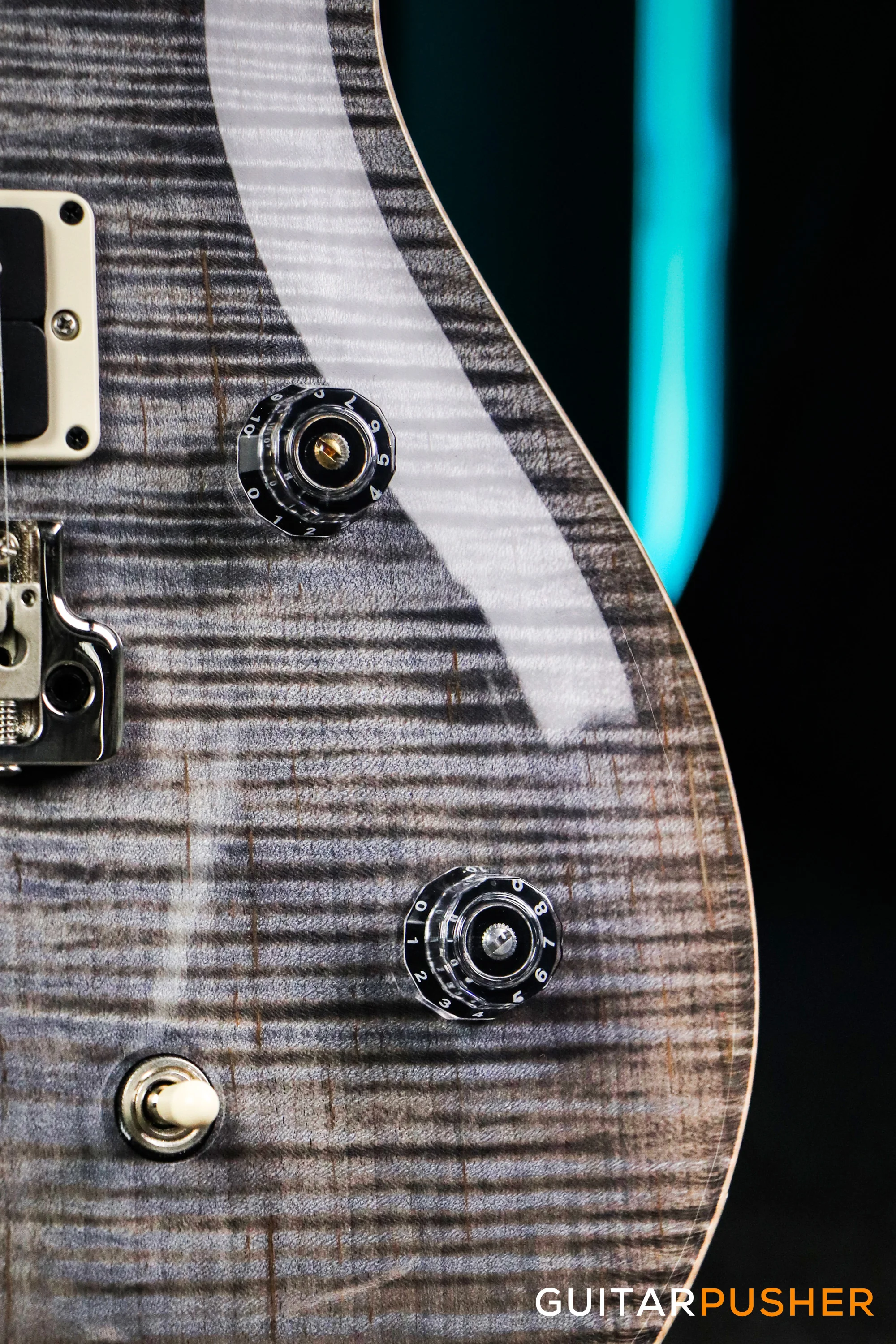 PRS Guitars USA Bolt-On CE 24 Faded Gray Black - Image 5