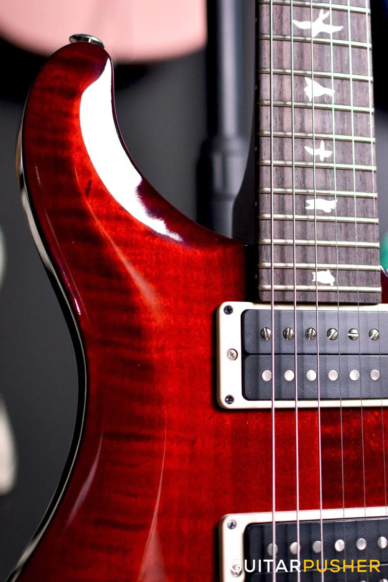 PRS Guitars USA Bolt-On CE 24 Fire Red Burst - Image 10