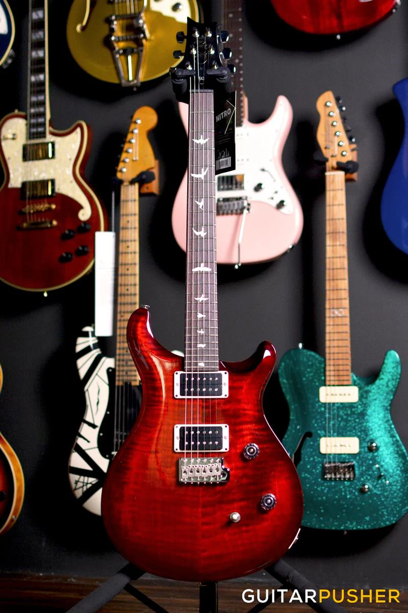 PRS Guitars USA Bolt-On CE 24 Fire Red Burst - Image 12