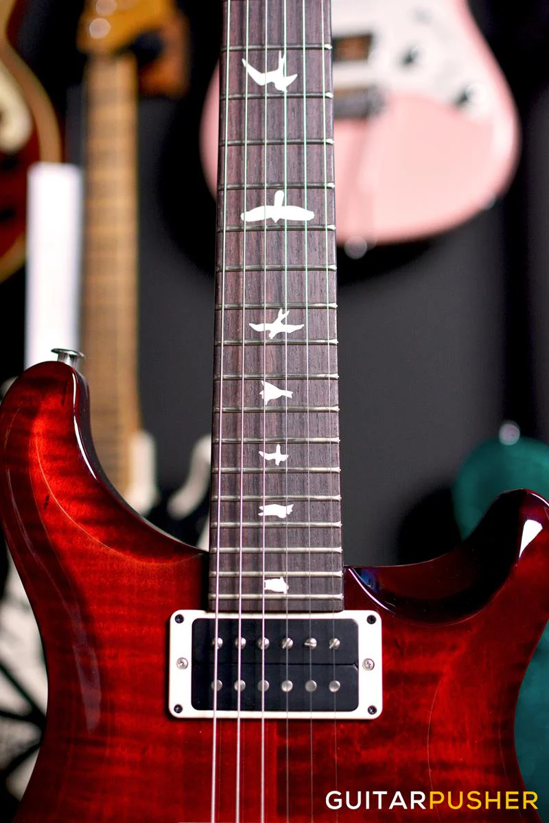 PRS Guitars USA Bolt-On CE 24 Fire Red Burst - Image 3