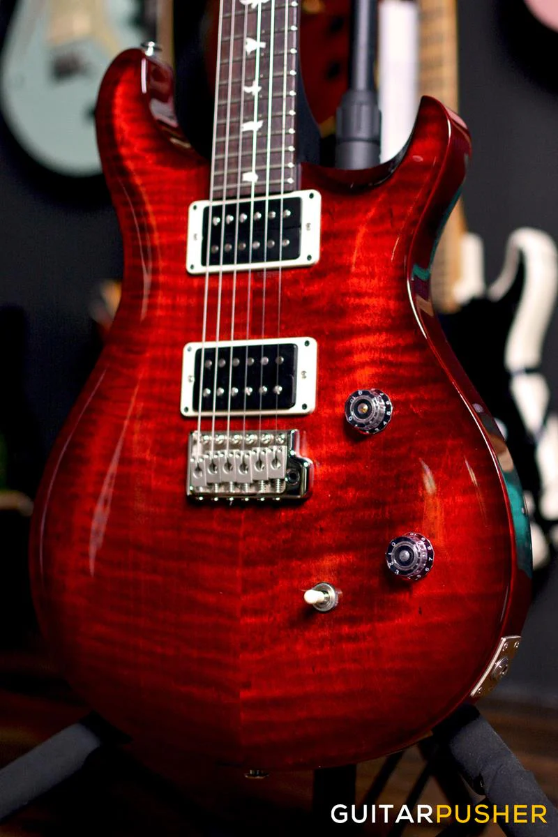 PRS Guitars USA Bolt-On CE 24 Fire Red Burst - Image 4