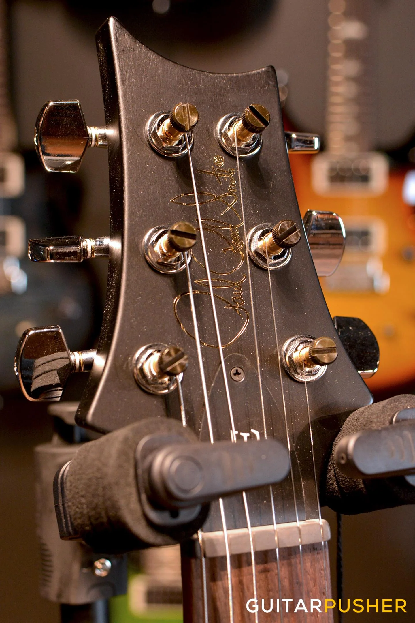 PRS Guitars USA Bolt-On CE 24 Semi-Hollow Blue Matteo Smokeburst - Image 7