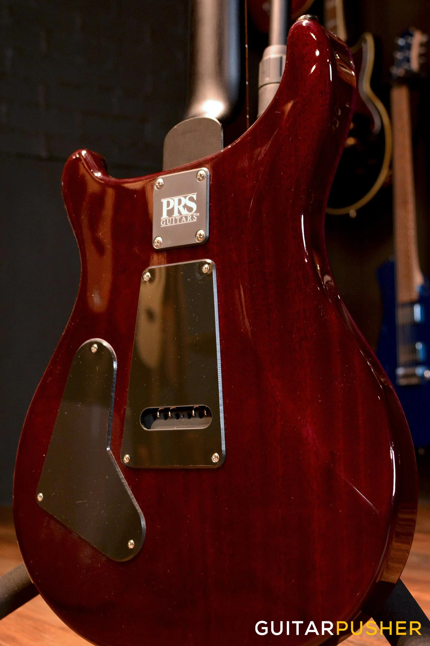 PRS Guitars USA Bolt-On CE 24 Semi-Hollow Blue Matteo Smokeburst - Image 8