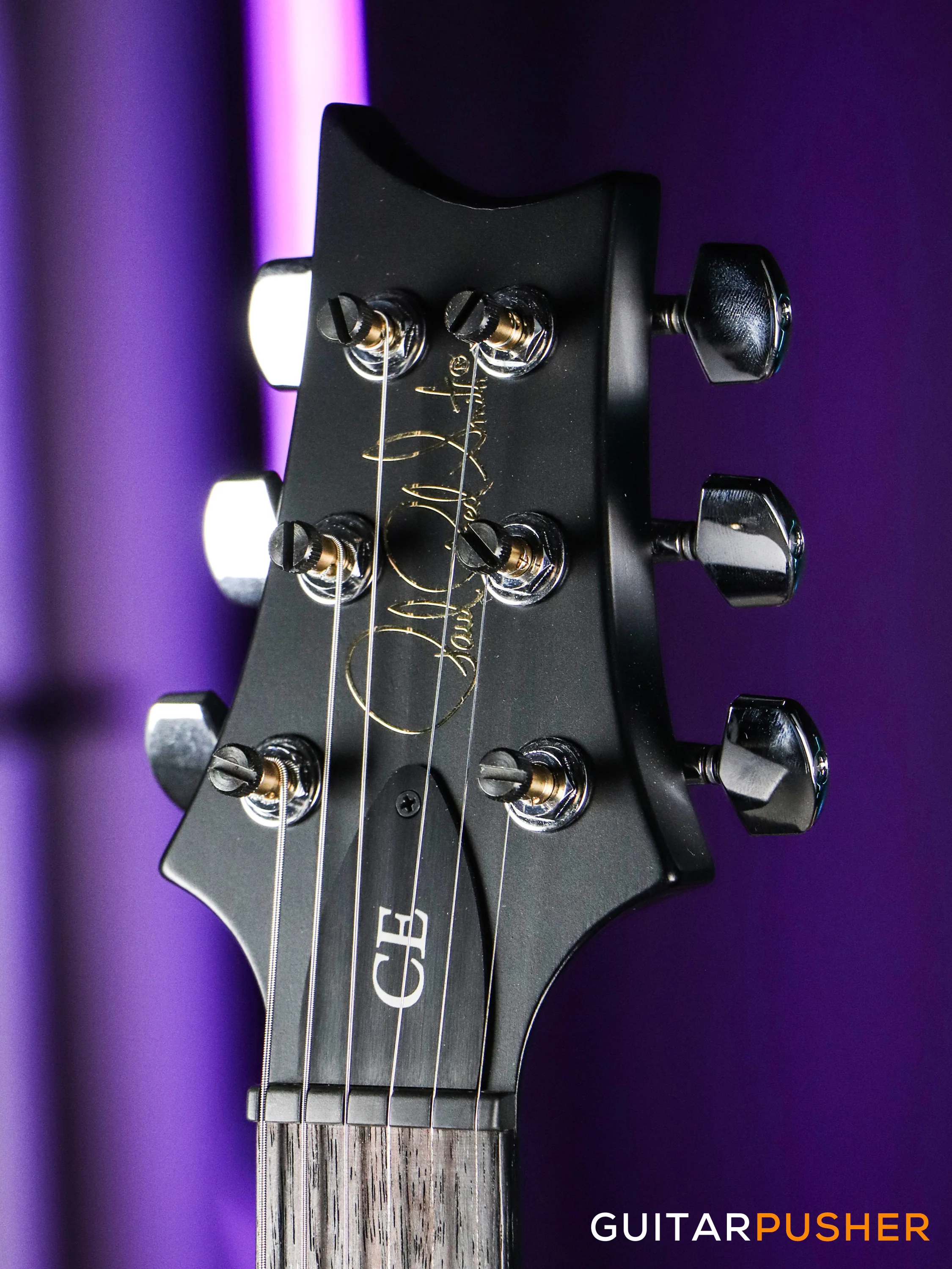 PRS Guitars USA Bolt-On CE 24 Semi-Hollow Faded Blue Smokeburst - Image 6