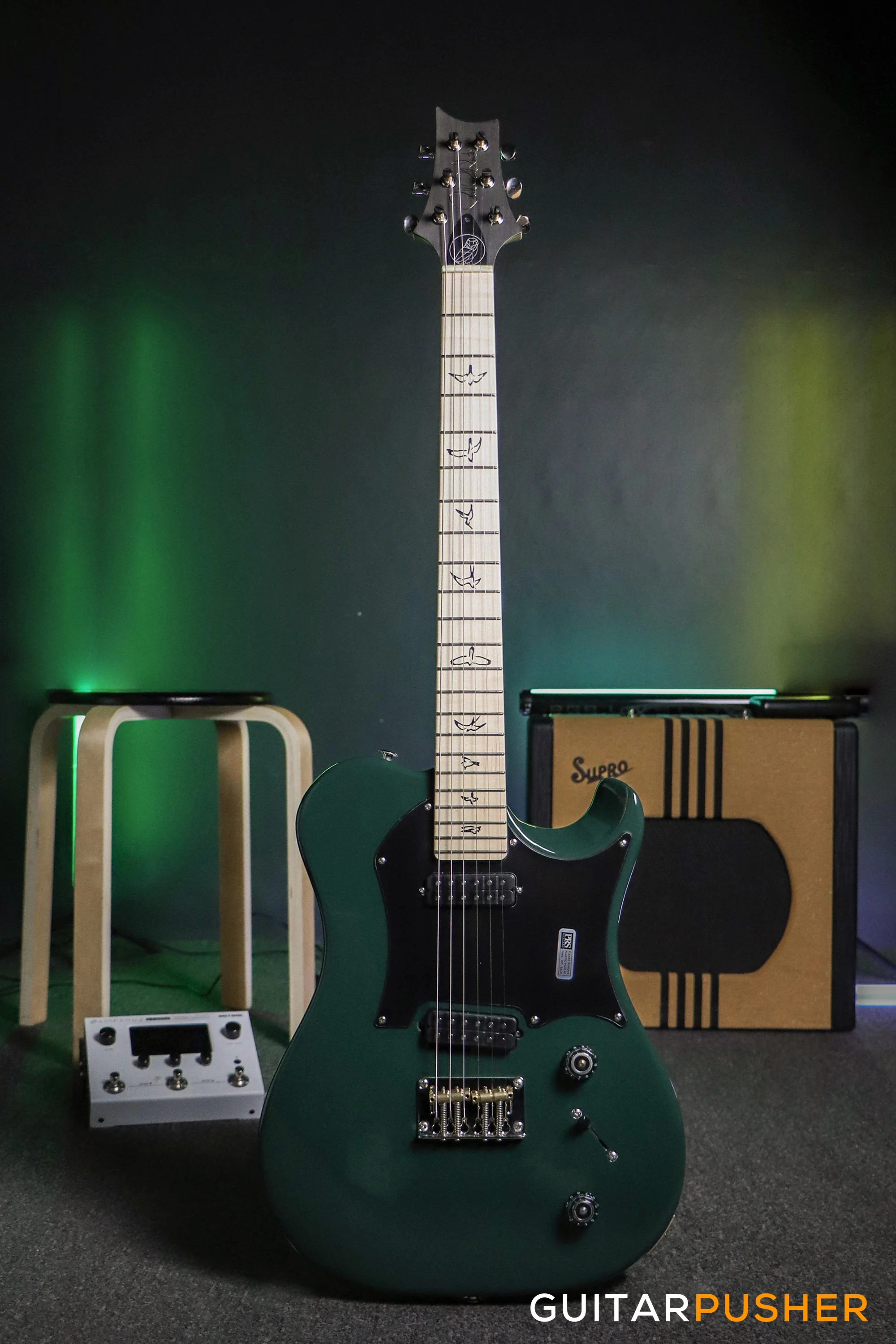 PRS Guitars USA Bolt-On Specialty Myles Kennedy Signature Electric Guitar - Hunters Green - Image 2