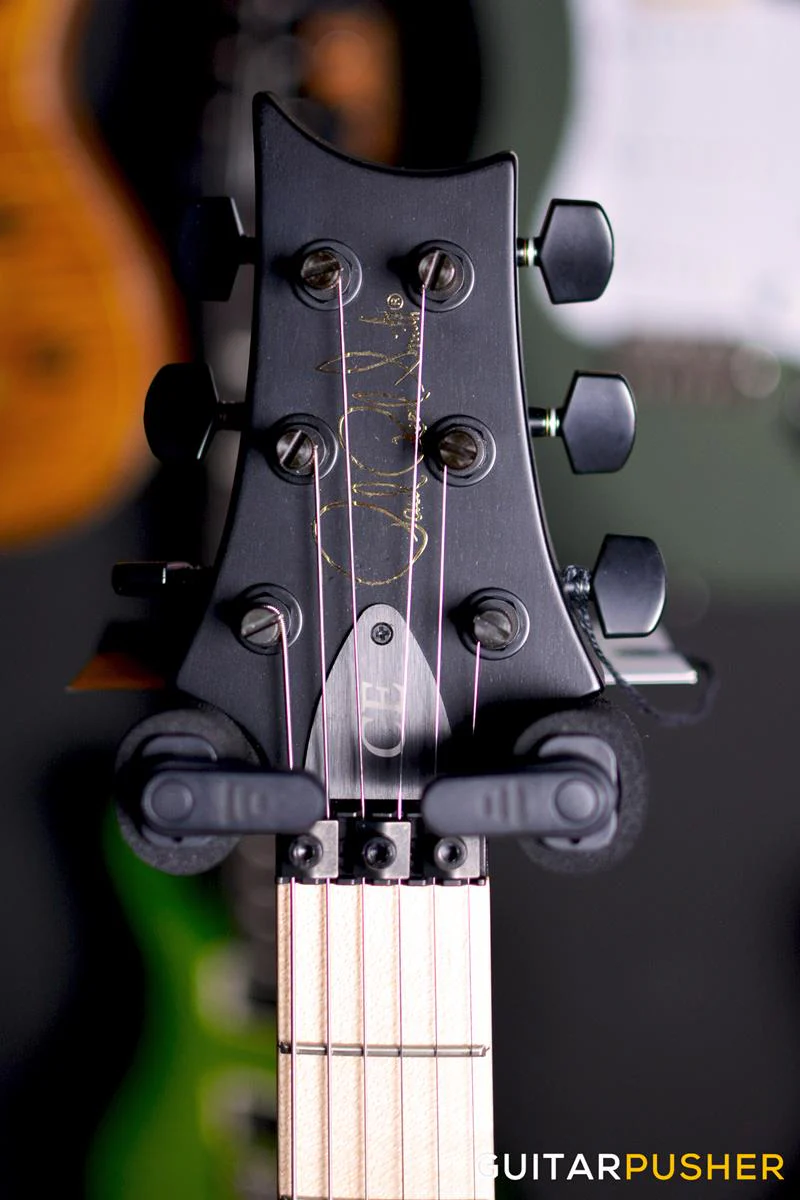 PRS Guitars USA CE 24 Floyd Dustie Waring Signature Electric Guitar (Grey Black) - Image 10