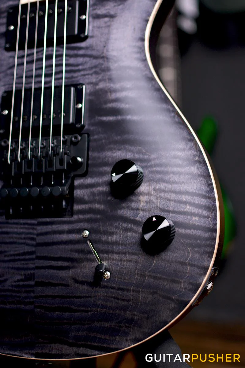 PRS Guitars USA CE 24 Floyd Dustie Waring Signature Electric Guitar (Grey Black) - Image 11