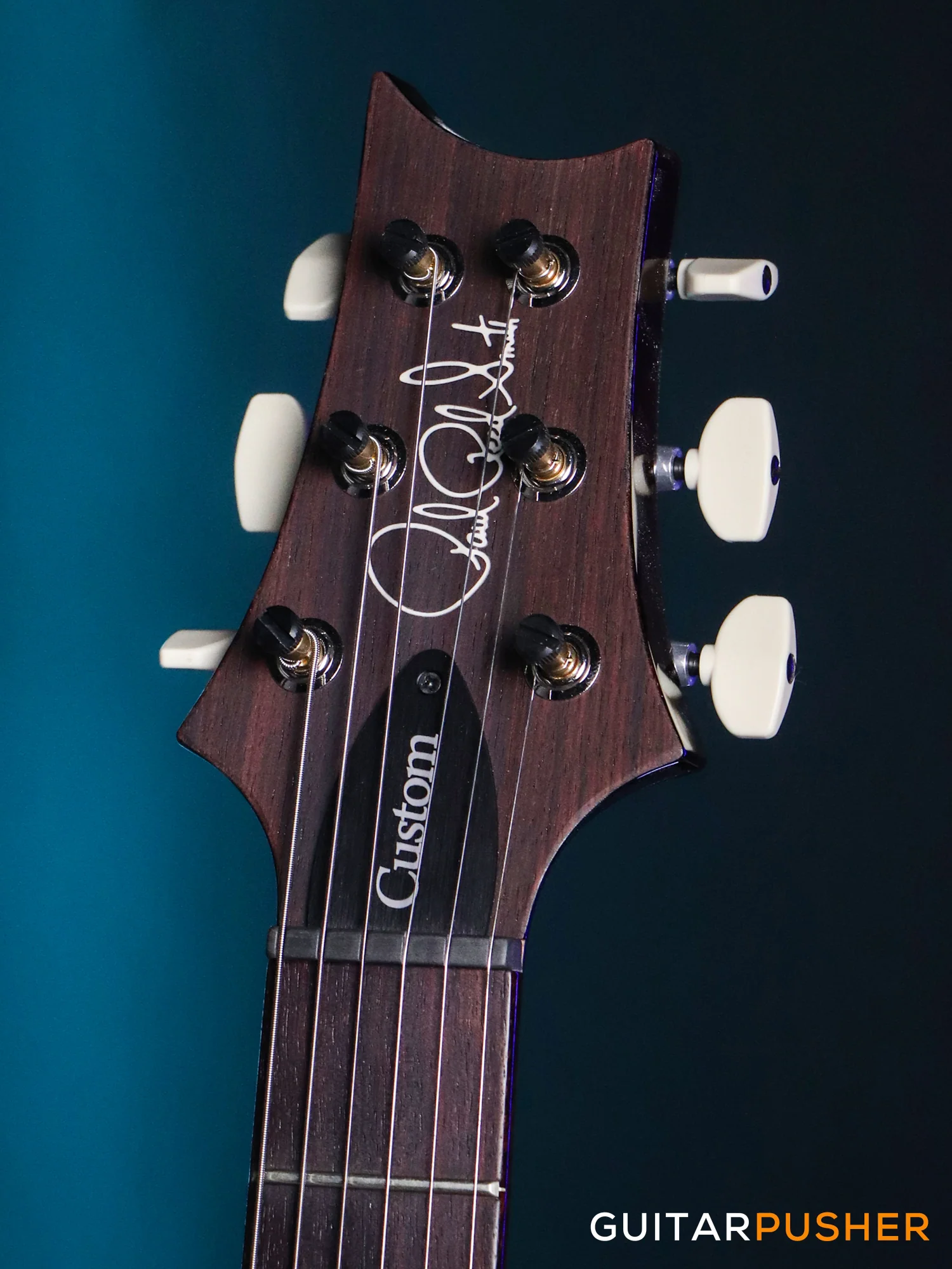 PRS Guitars USA Custom 24 Black Gold Burst - Image 5